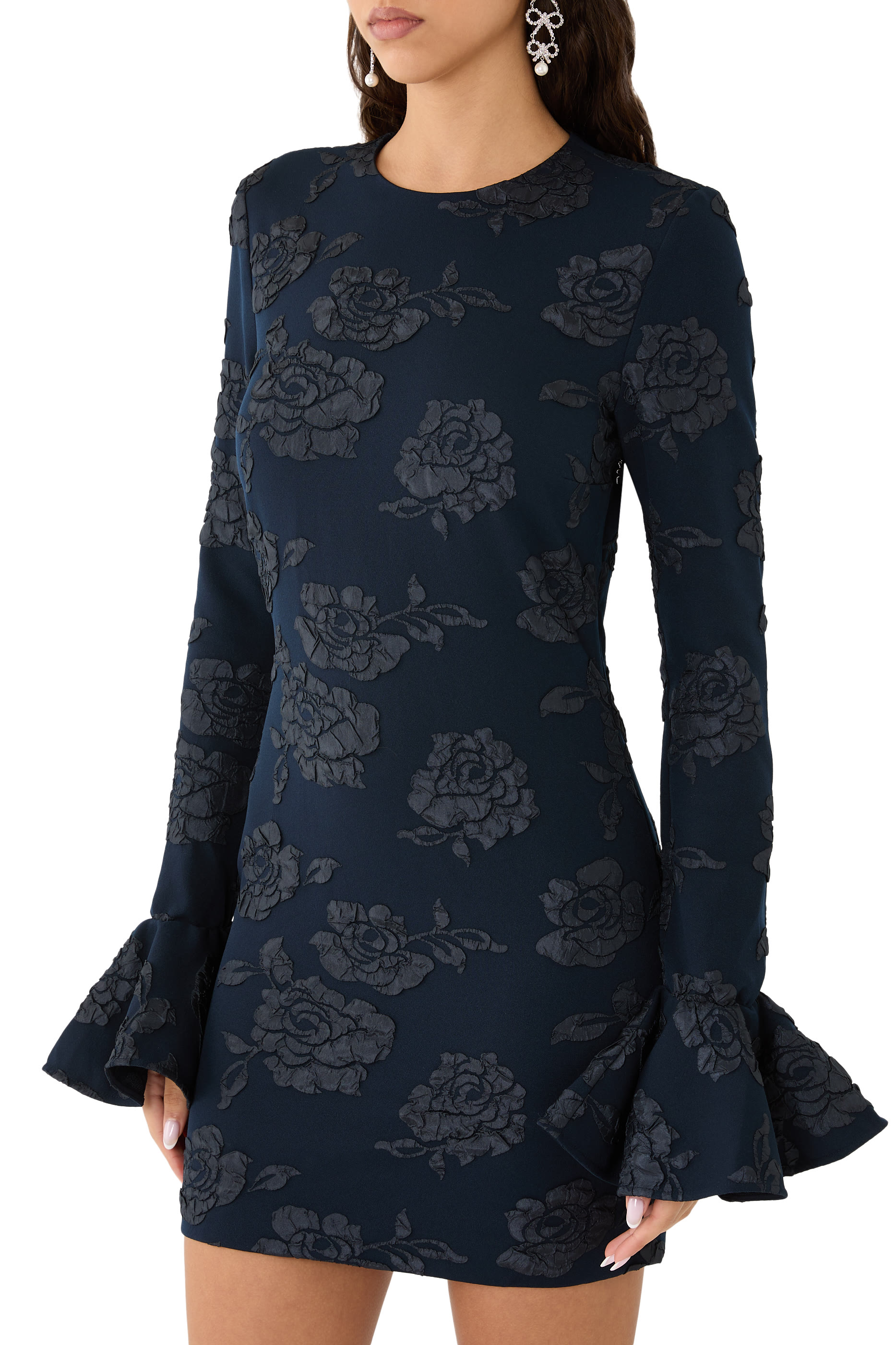 Jacquard Mini Dress 