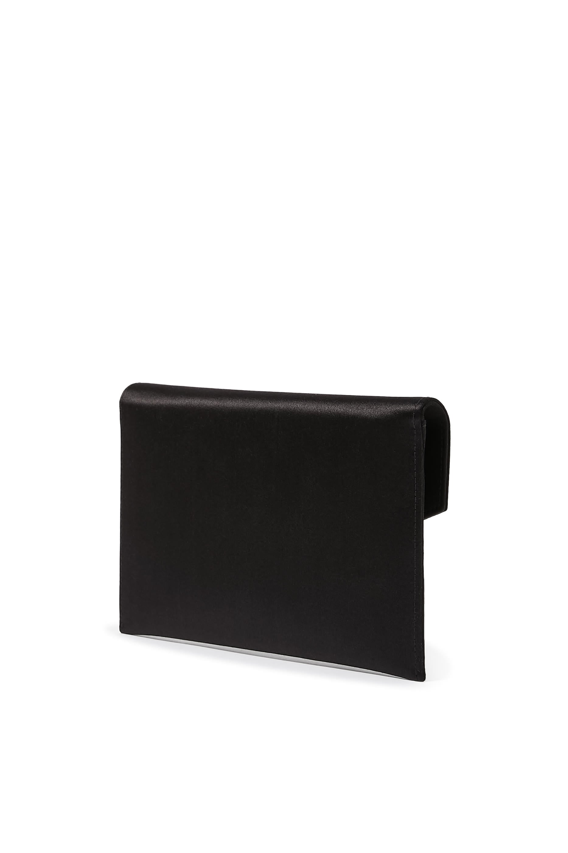Satin Bow Envelope Clutch