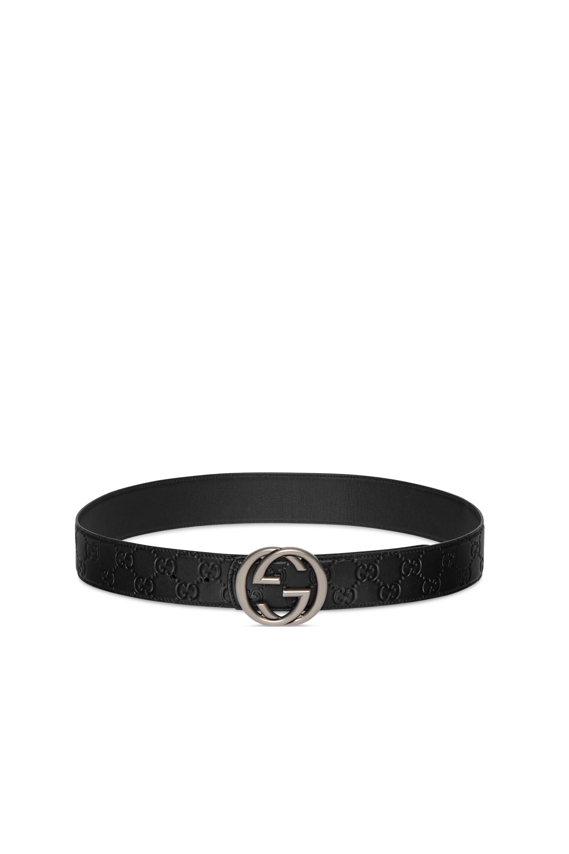 Reversible Belt with Interlocking G Buckle 