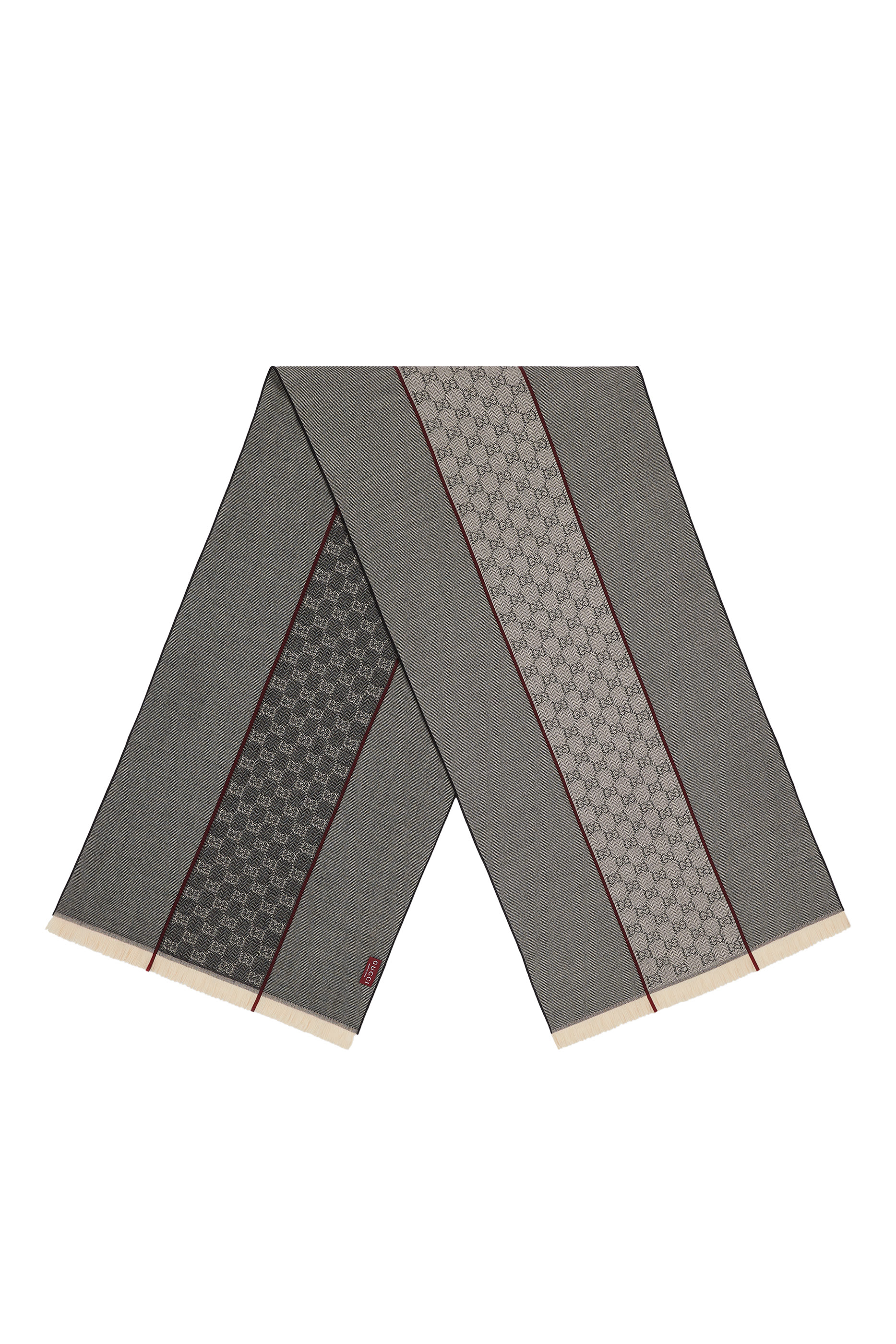 GG Wool Jacquard Scarf