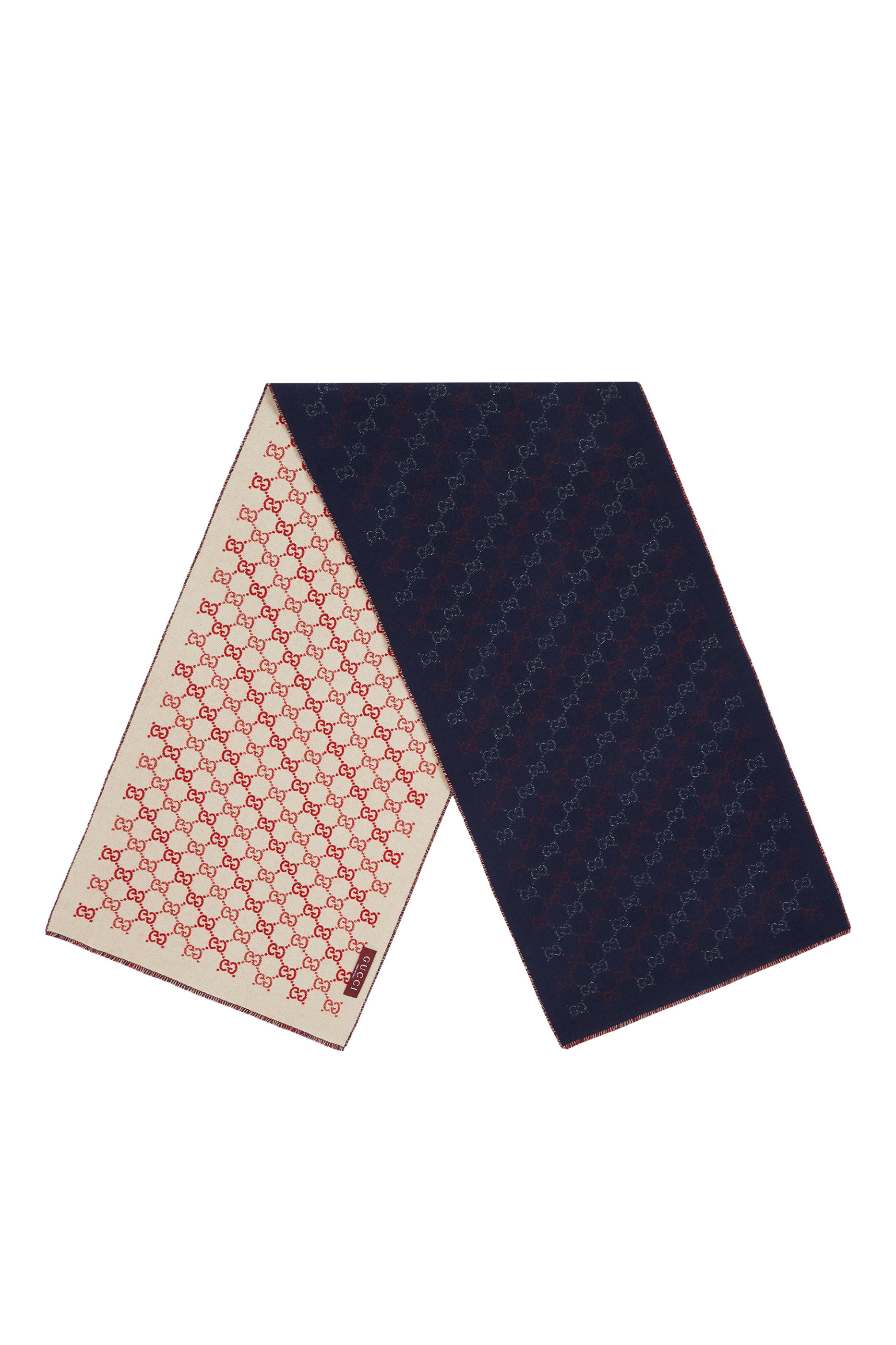 GG Wool Jacquard Scarf
