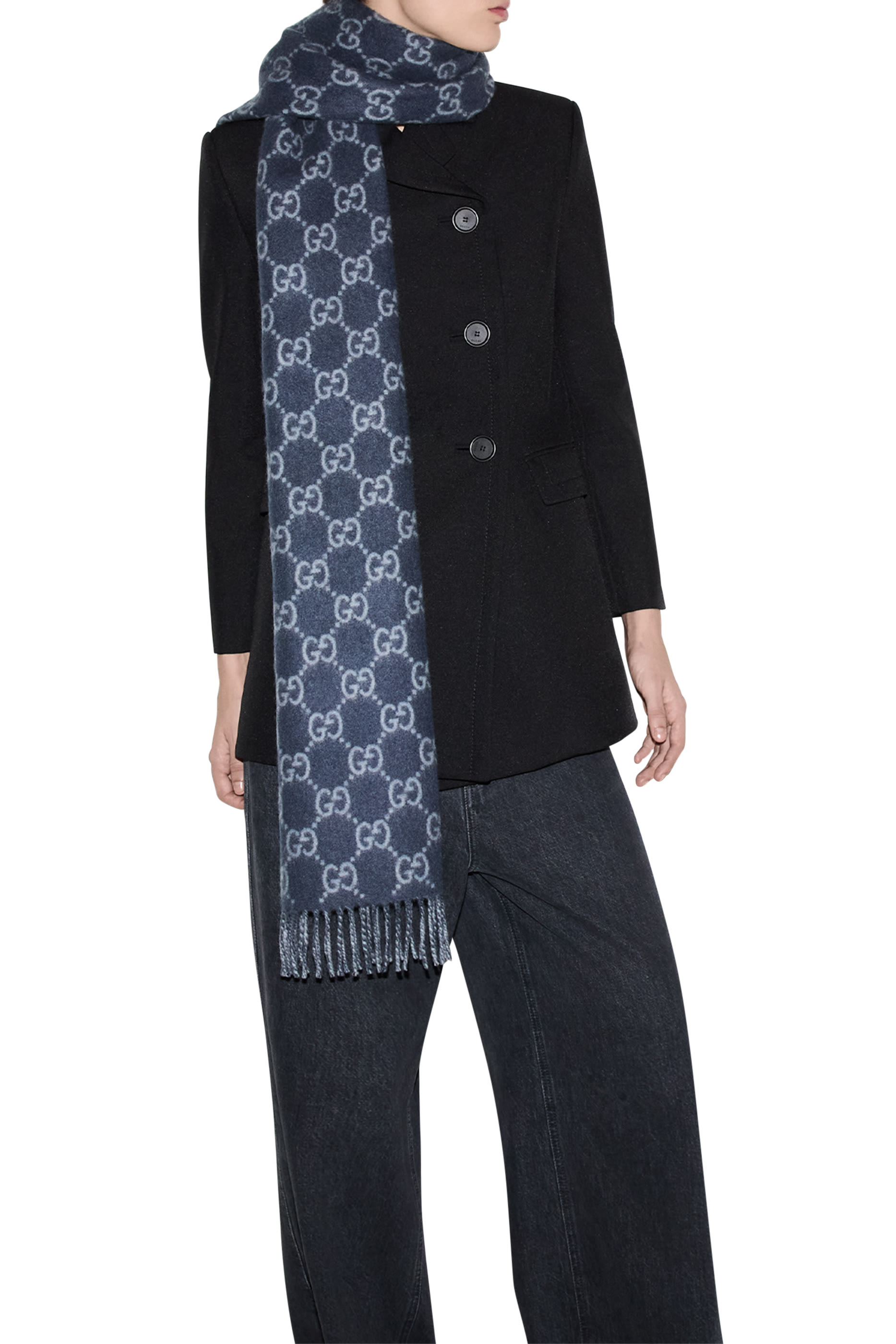 GG Cashmere Scarf 