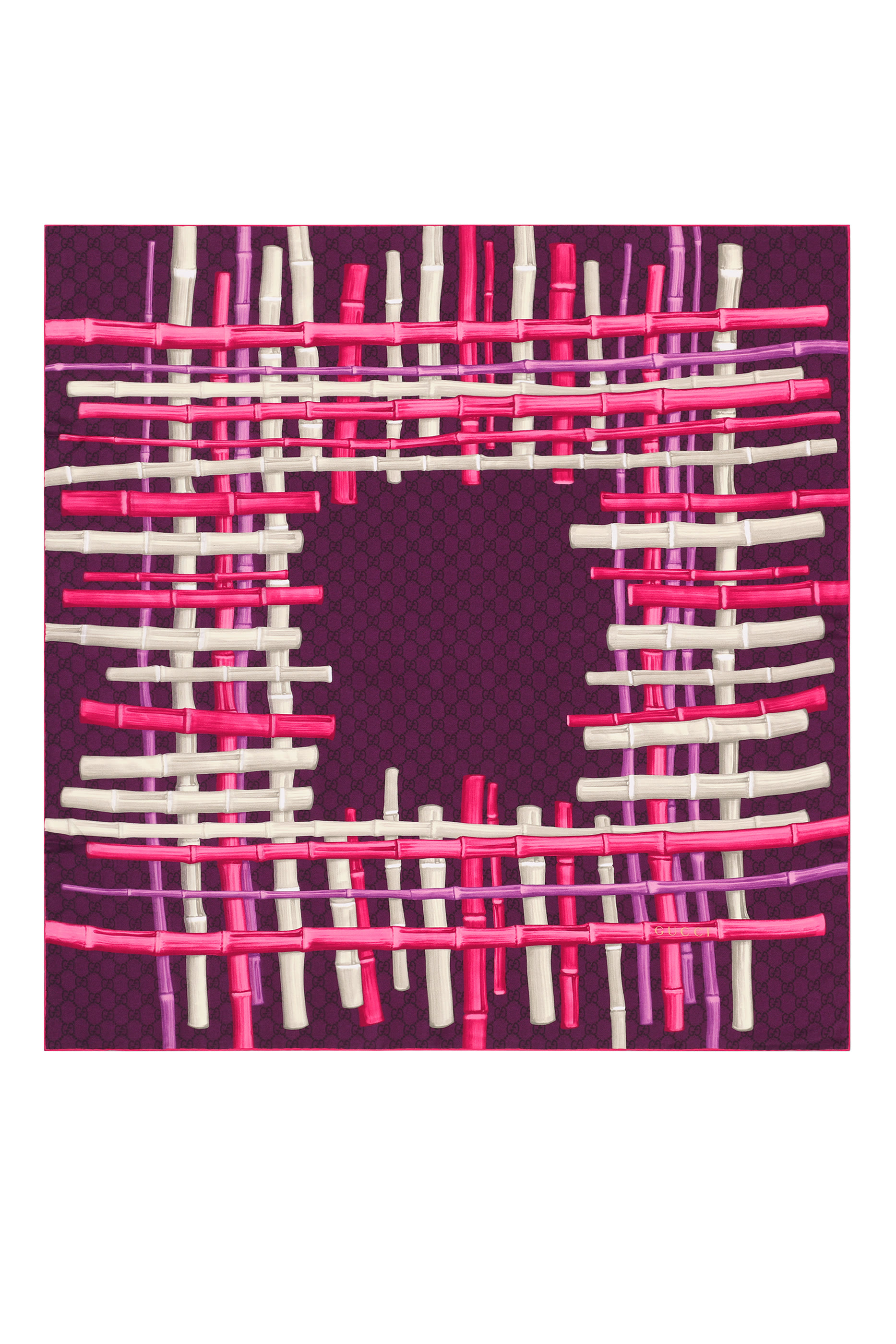 Printed Silk Twill Carré