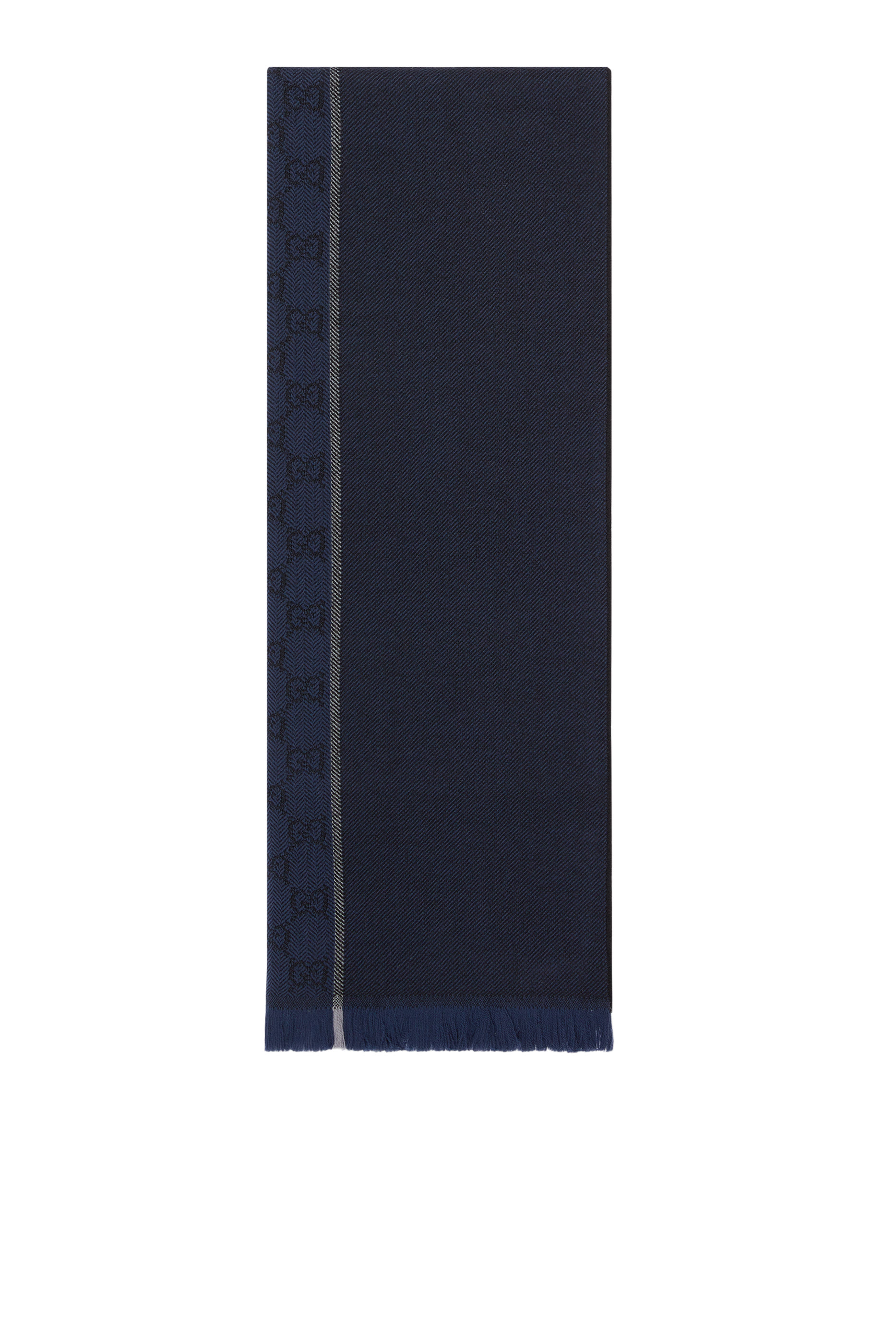 GG Wool Jacquard Scarf