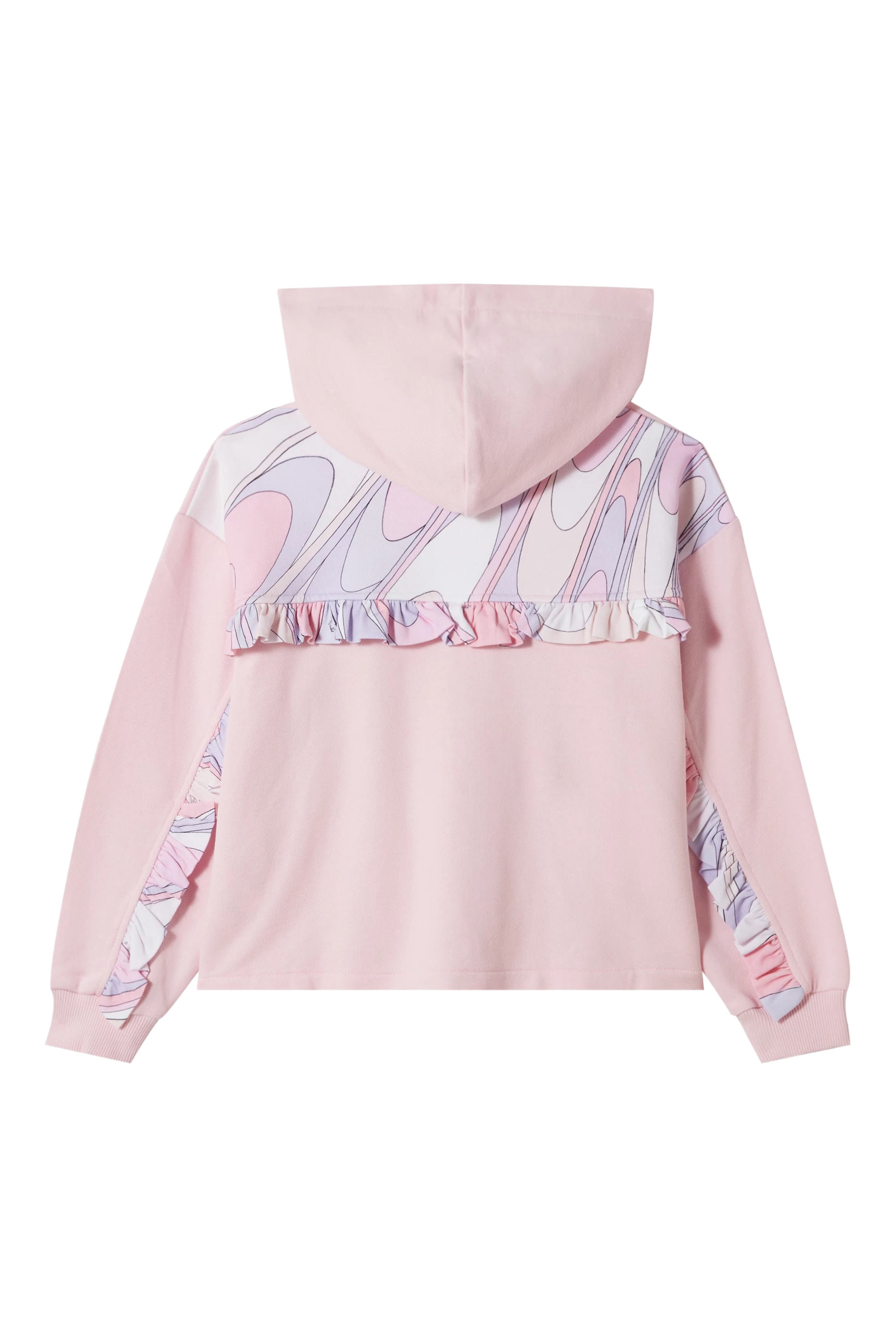 Kids Marmo Print Fleece Sweatshirt