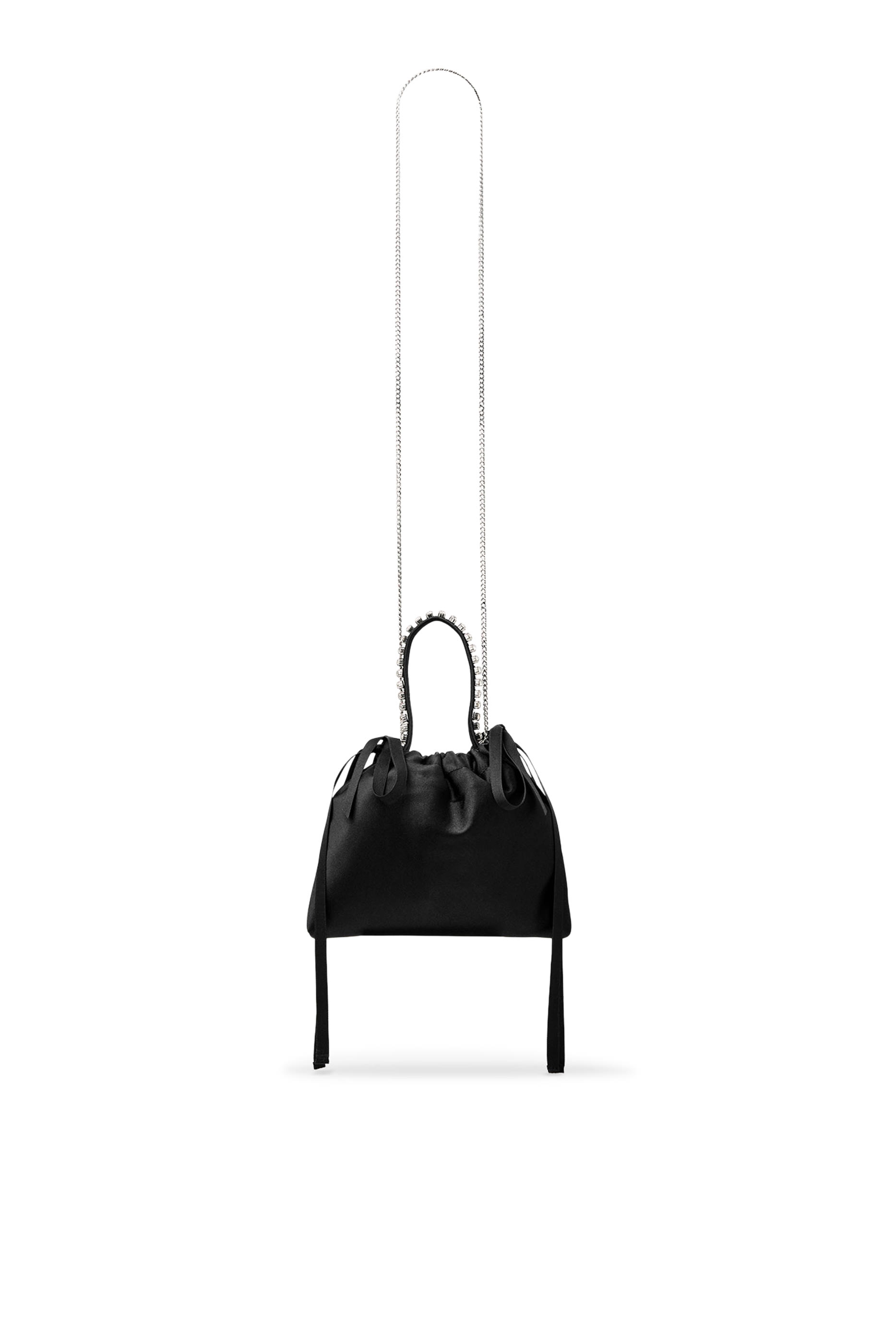 Drawstring Mini Top Handle Bag