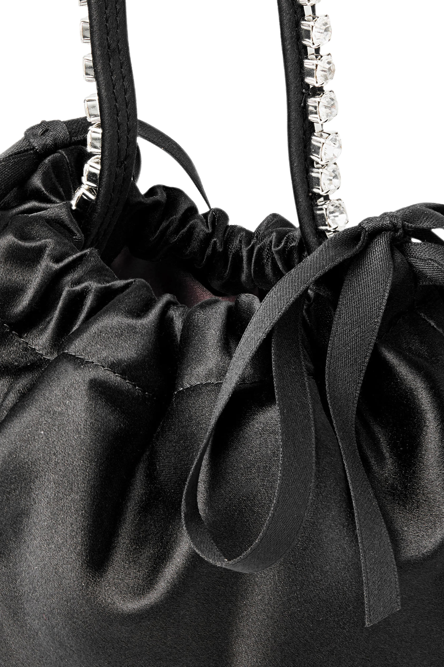 Drawstring Mini Top Handle Bag