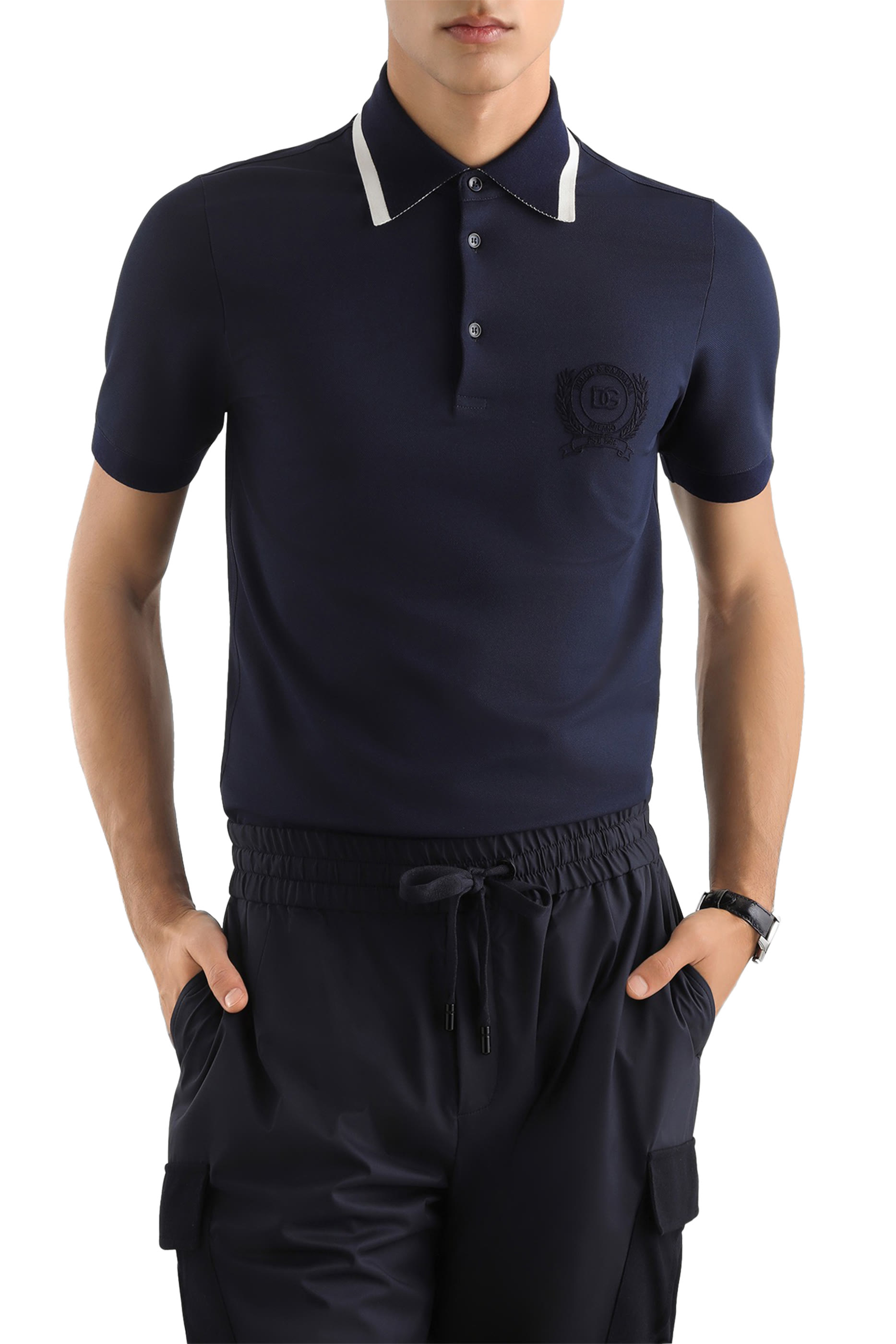 Cotton Piqué Polo Shirt 