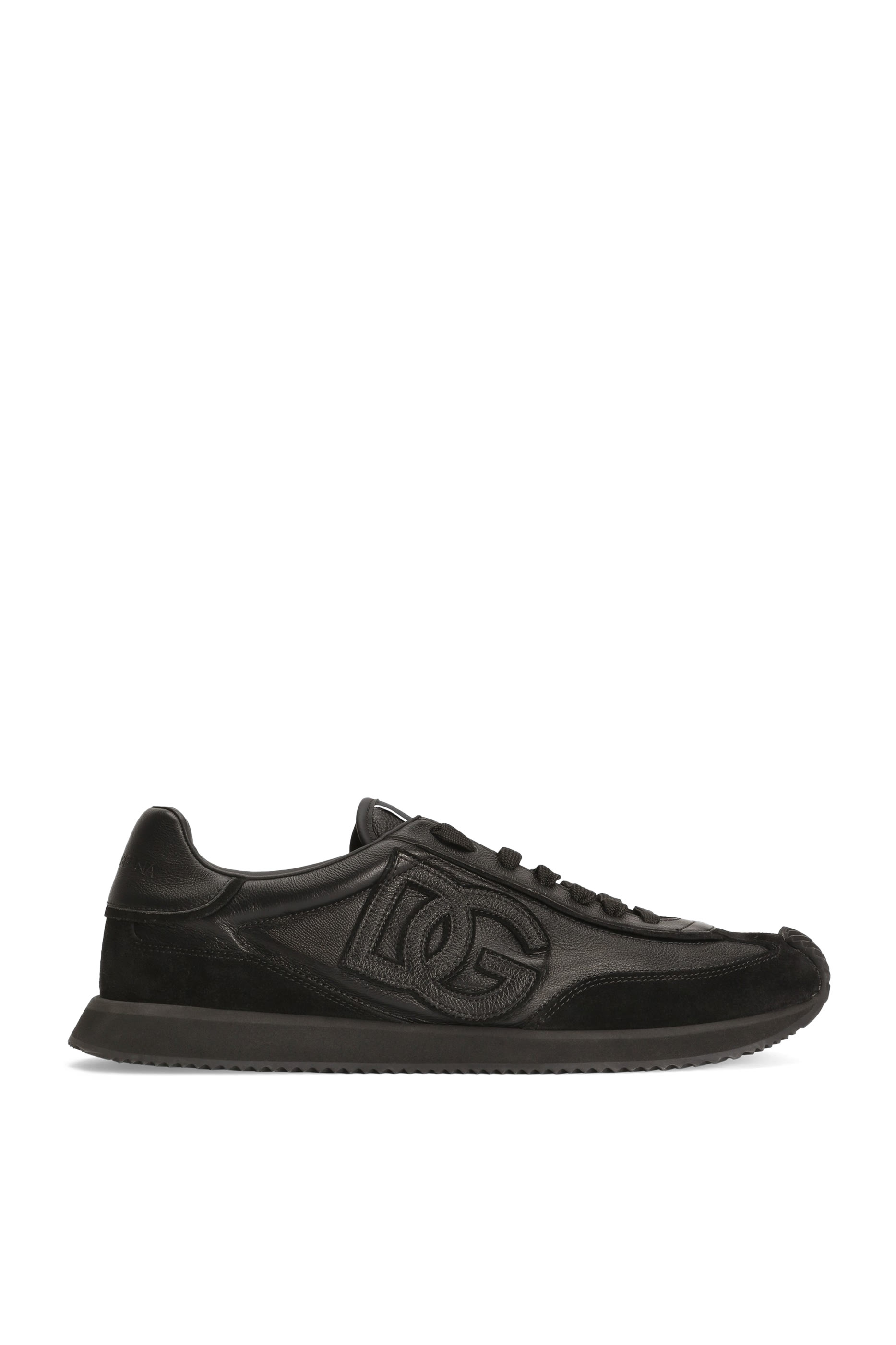 Mixed-Material DG Cushion Sneakers