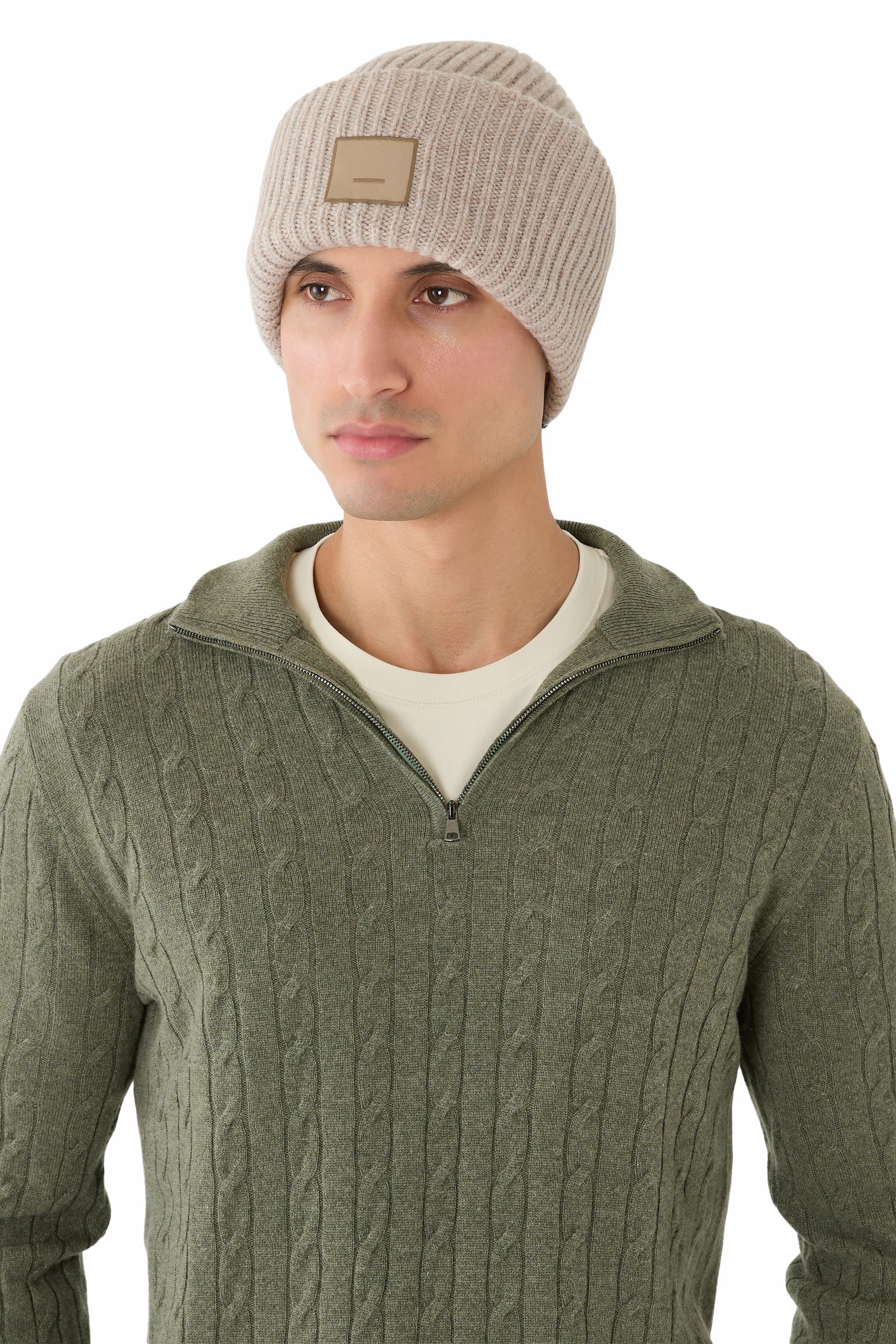 Large Face Logo Beanie