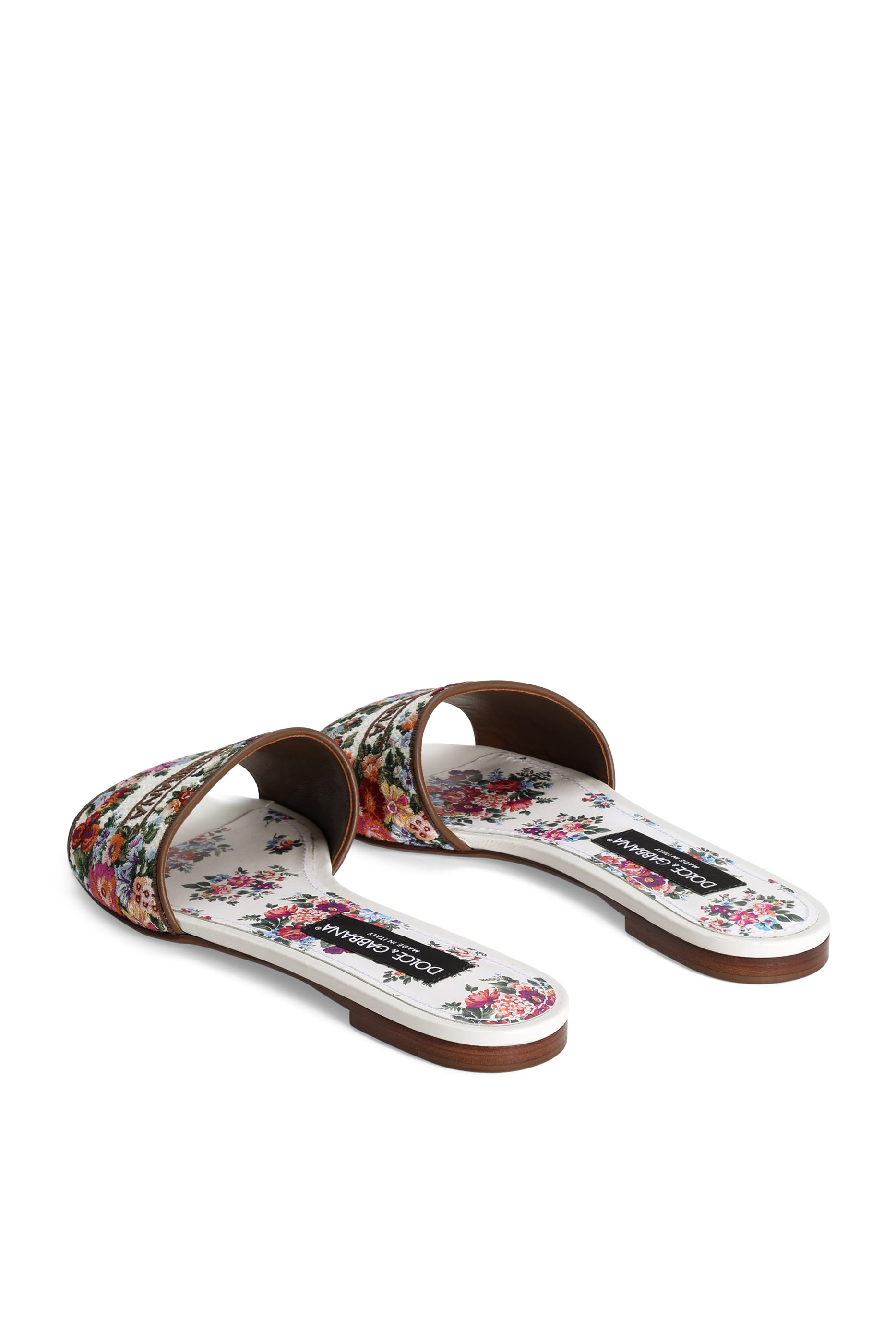 Embroidered Slides