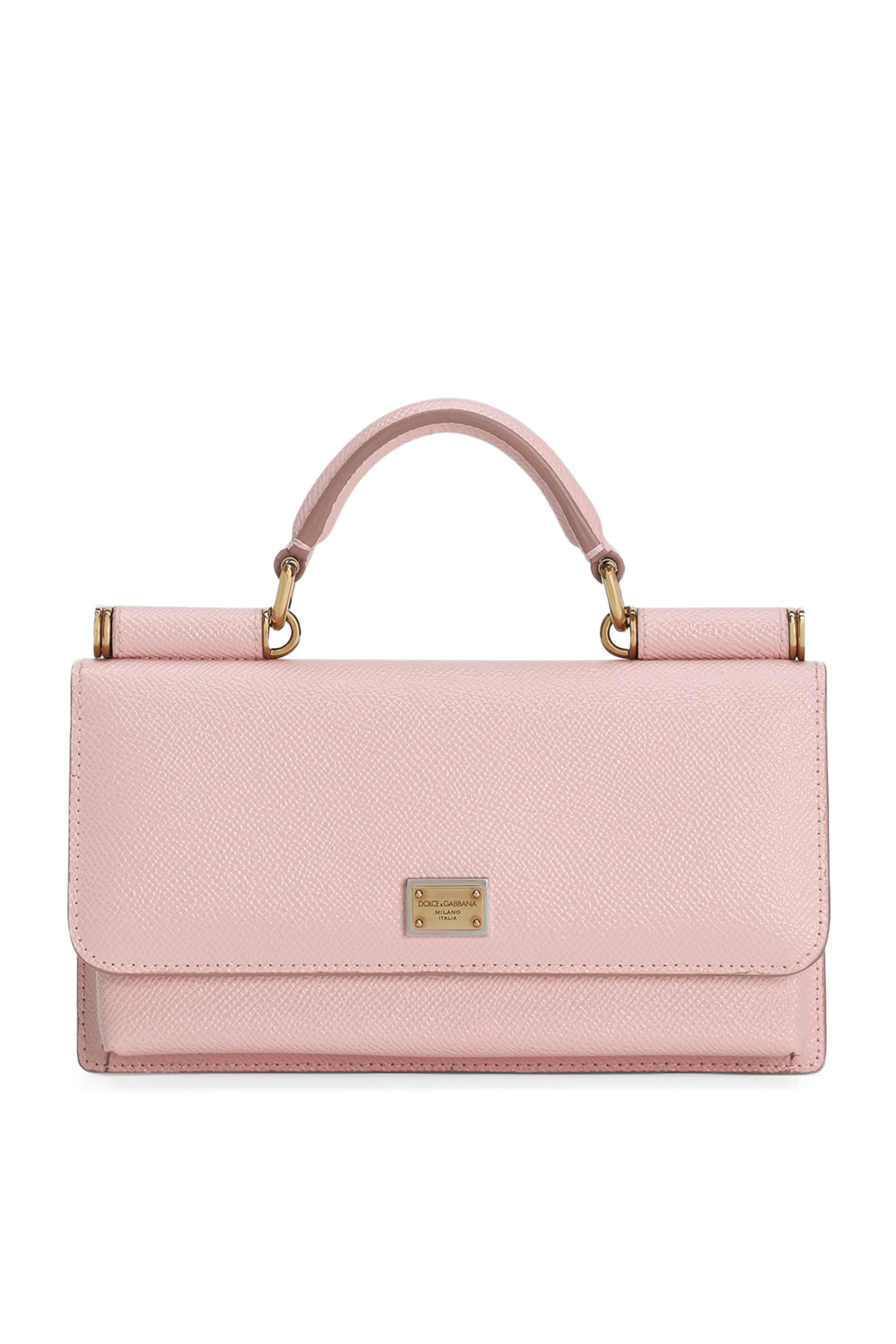 Dauphine-Print Calfskin Mini Bag 