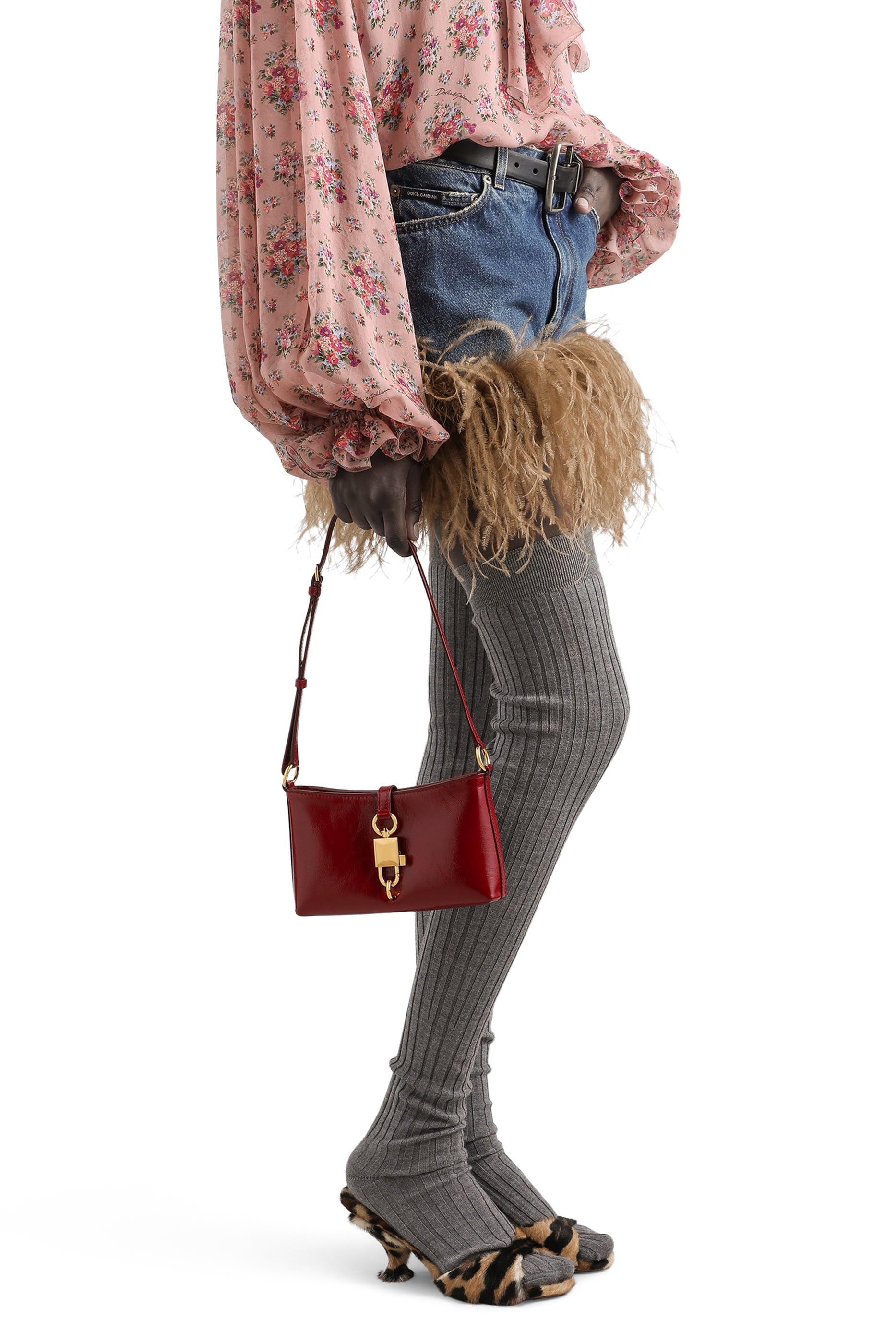 Lock Shoulder Bag