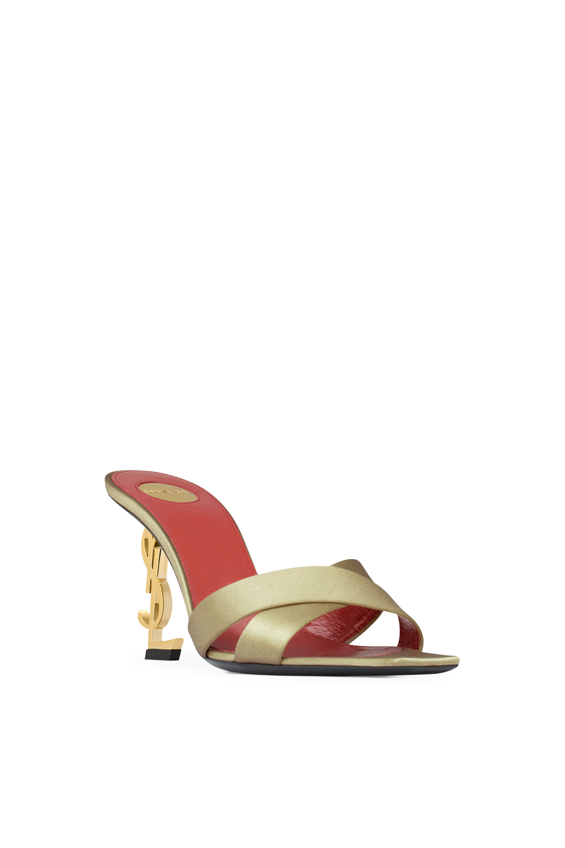 Opyum 85 Satin Crepe Mules