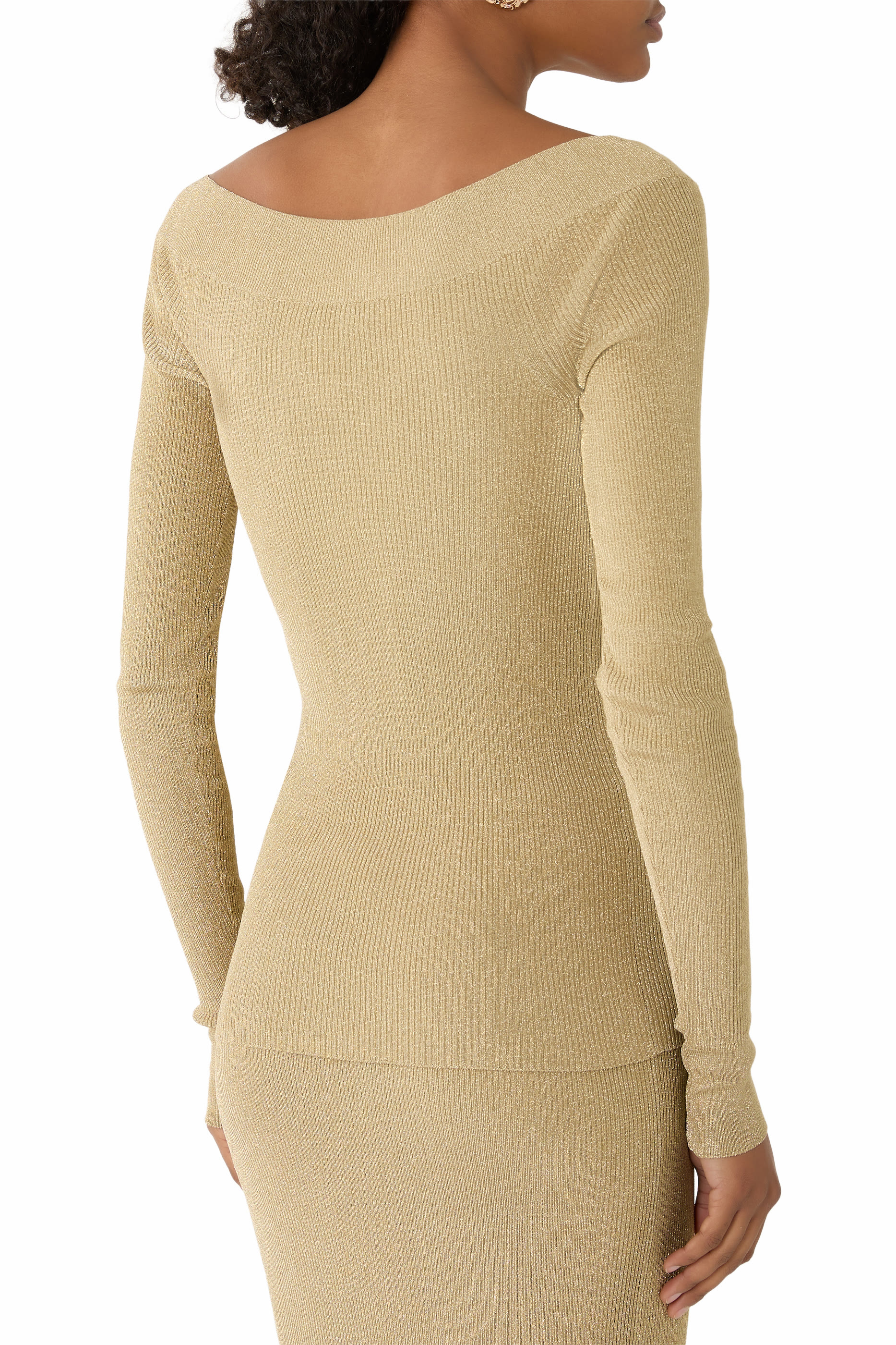 Lurex Ribbed Top