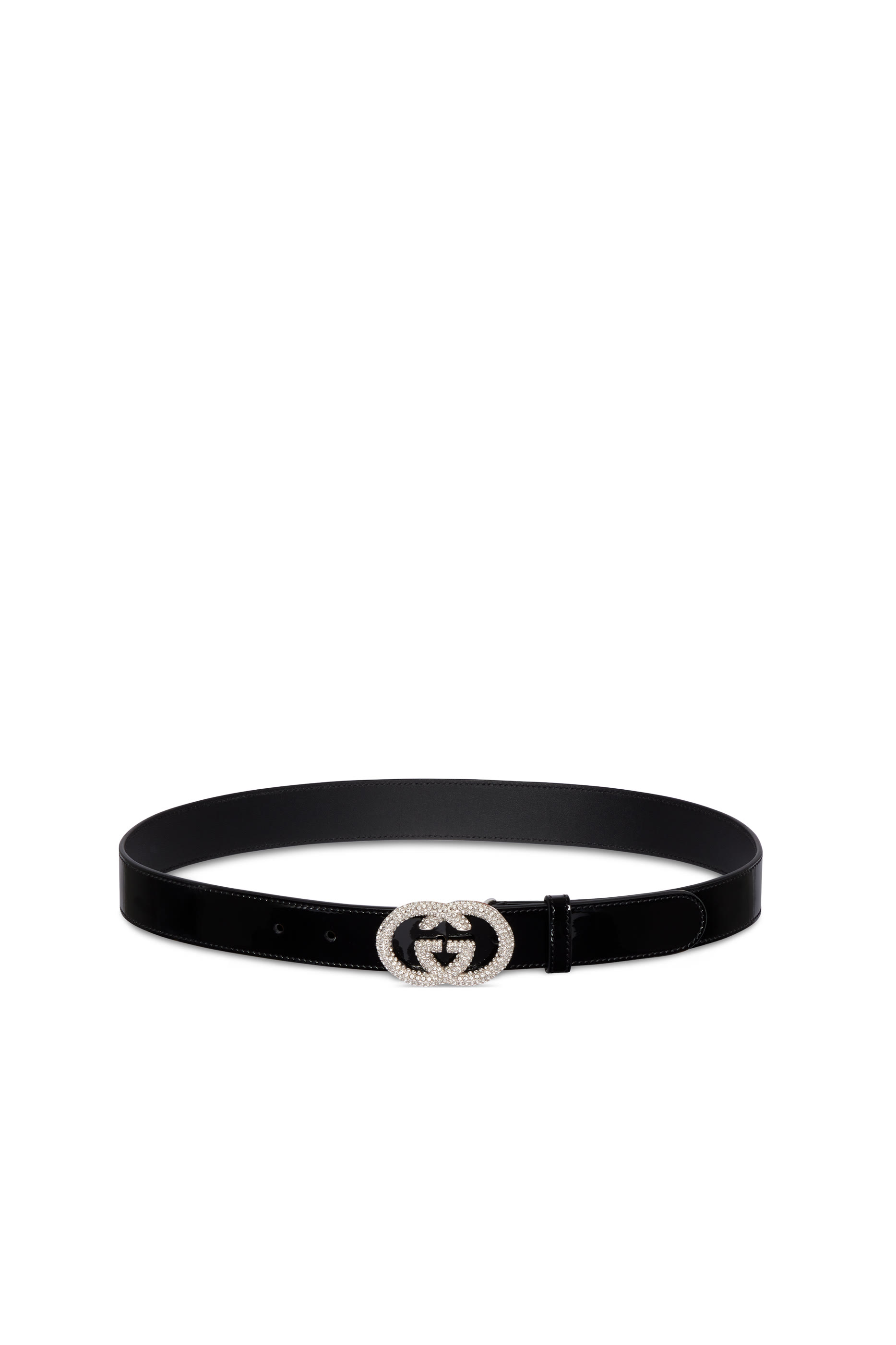 Interlocking G Buckle Thin Belt