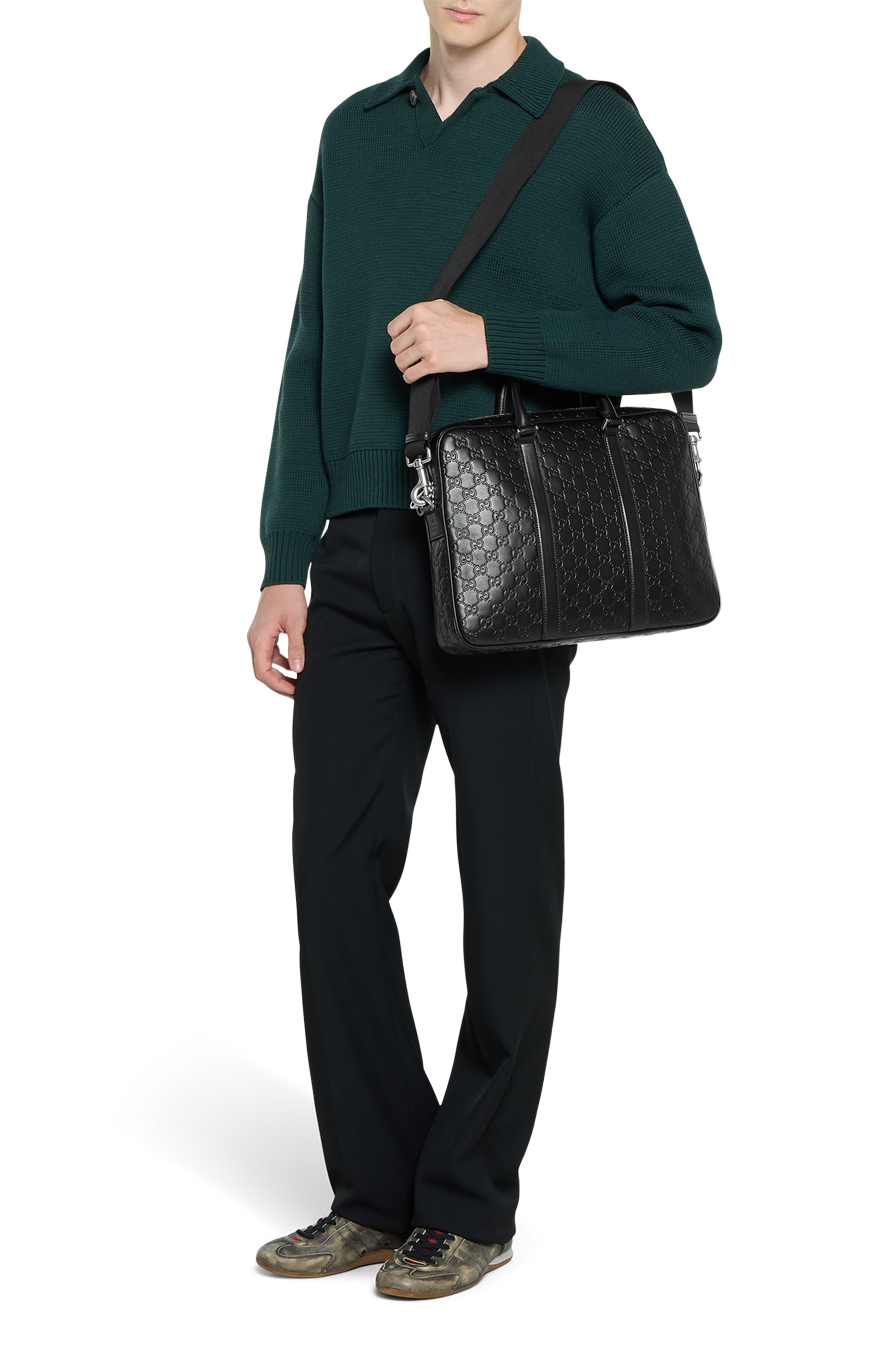 GG Emblem Large Briefcase