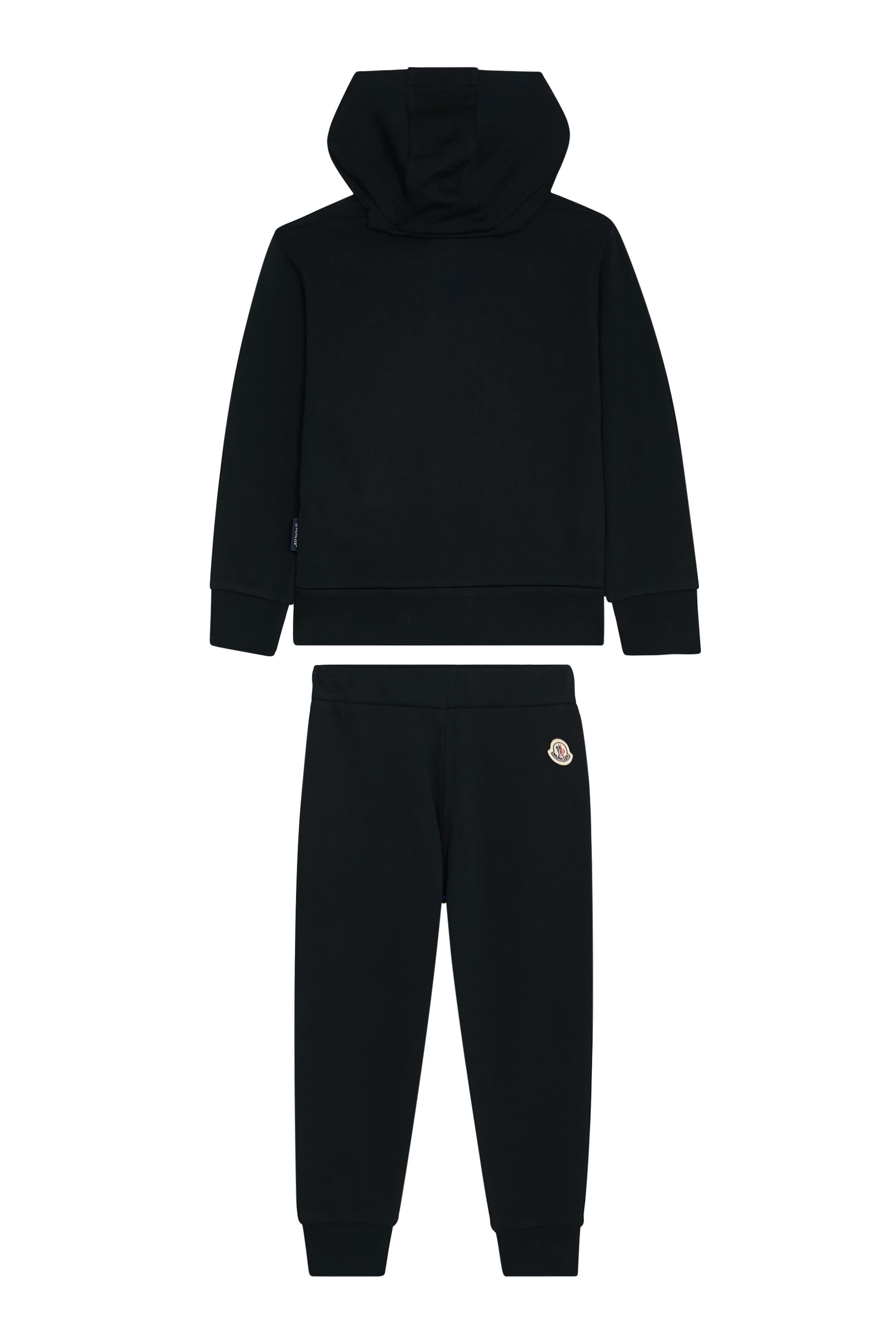 Kids Triple Logo Cotton Fleece Sweatsuit