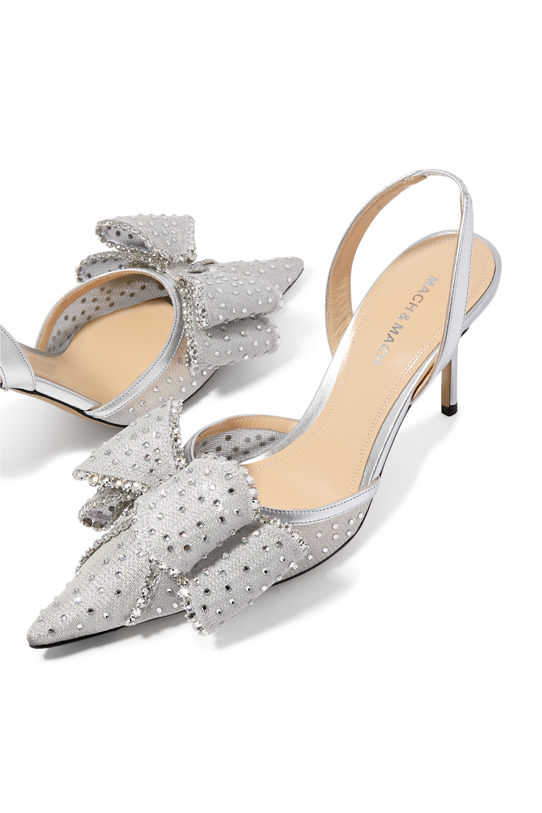 Mesh 85 Slingbacks