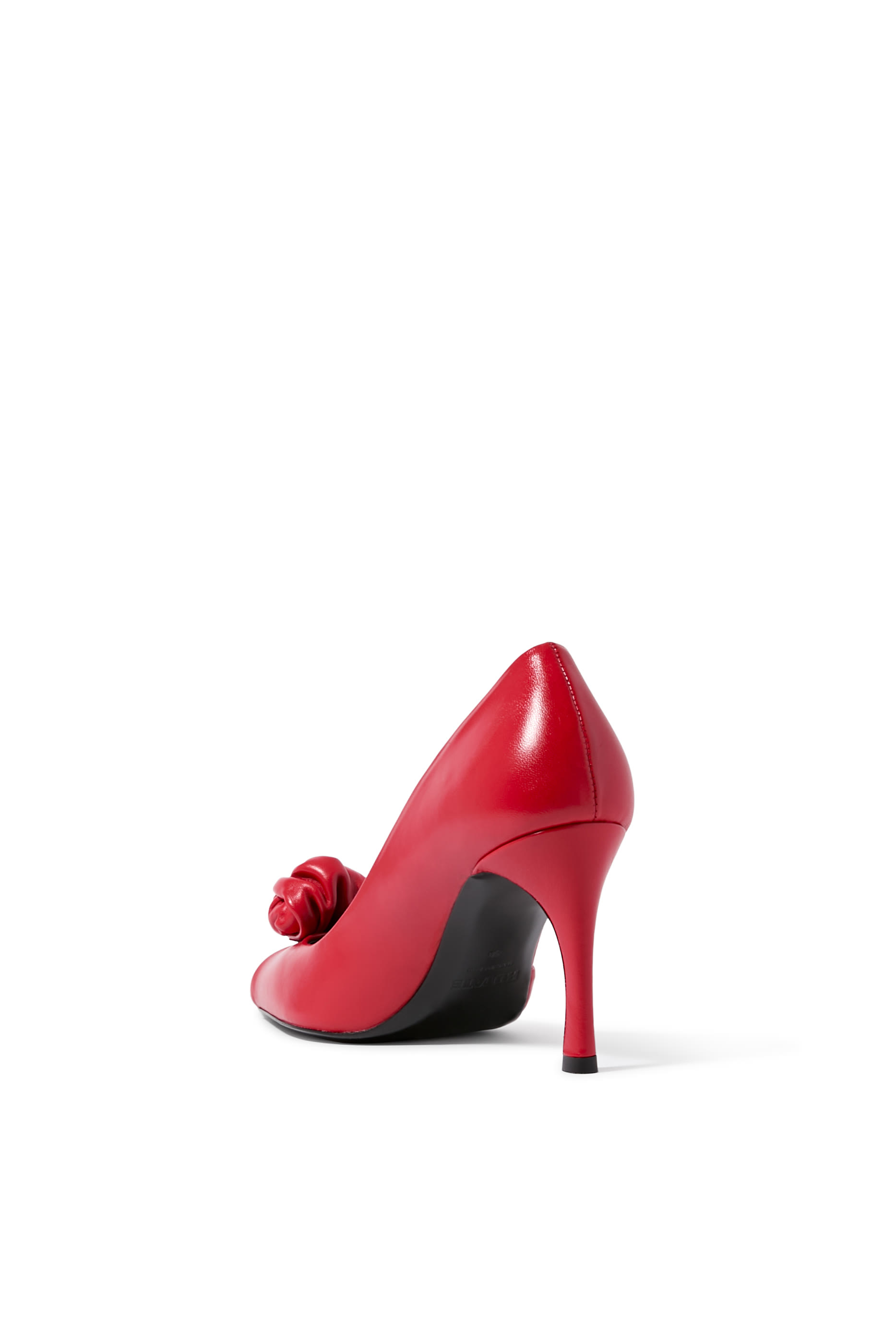 Knot Leather Pumps