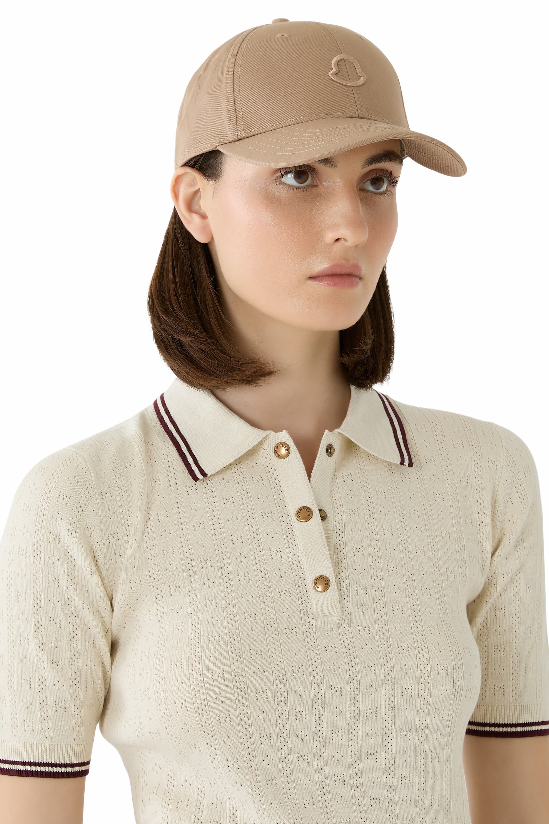  Logo Cotton Gabardine Baseball Cap 