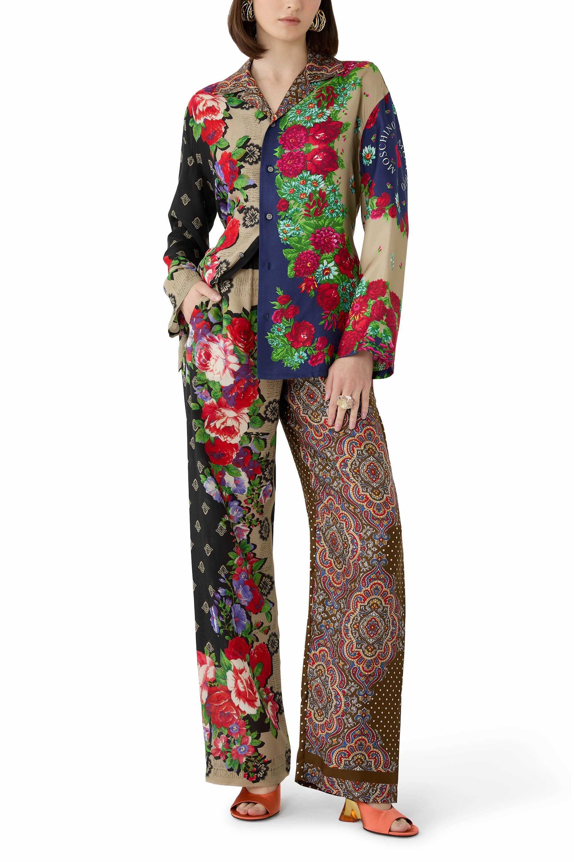 Printed Silk Shirt