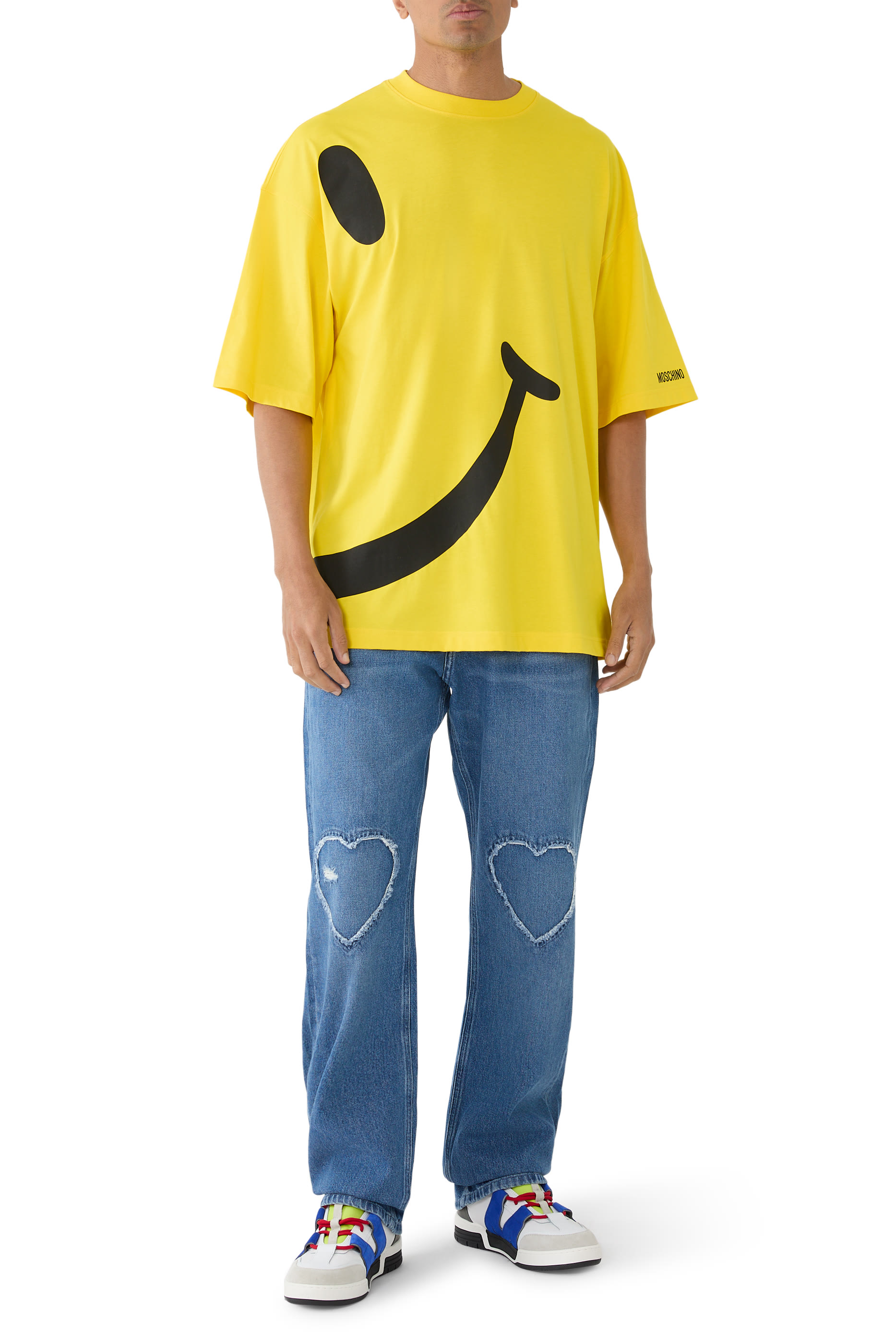  Smiley Organic Cotton Jersey T-Shirt