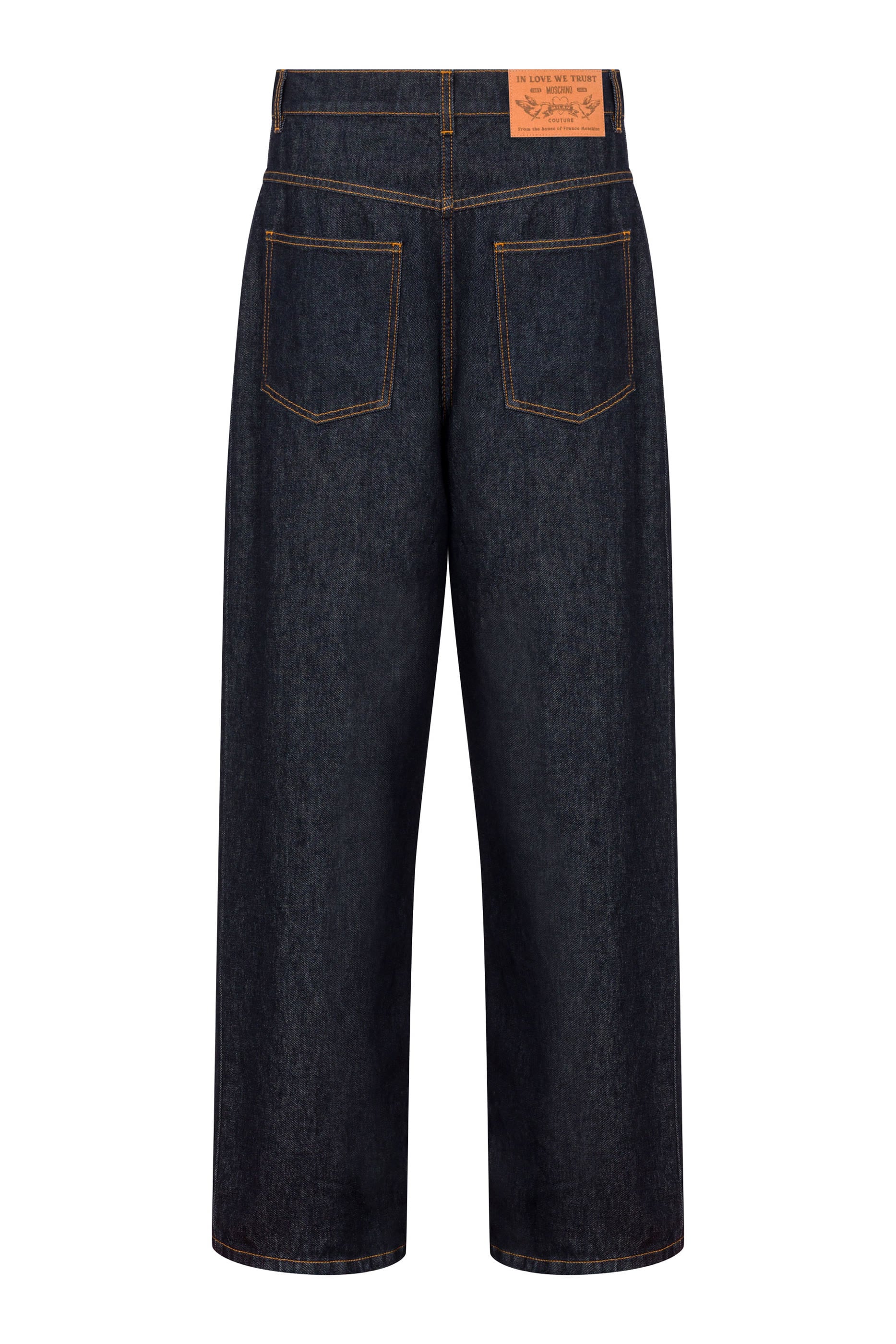  Denim Straight Leg Jeans