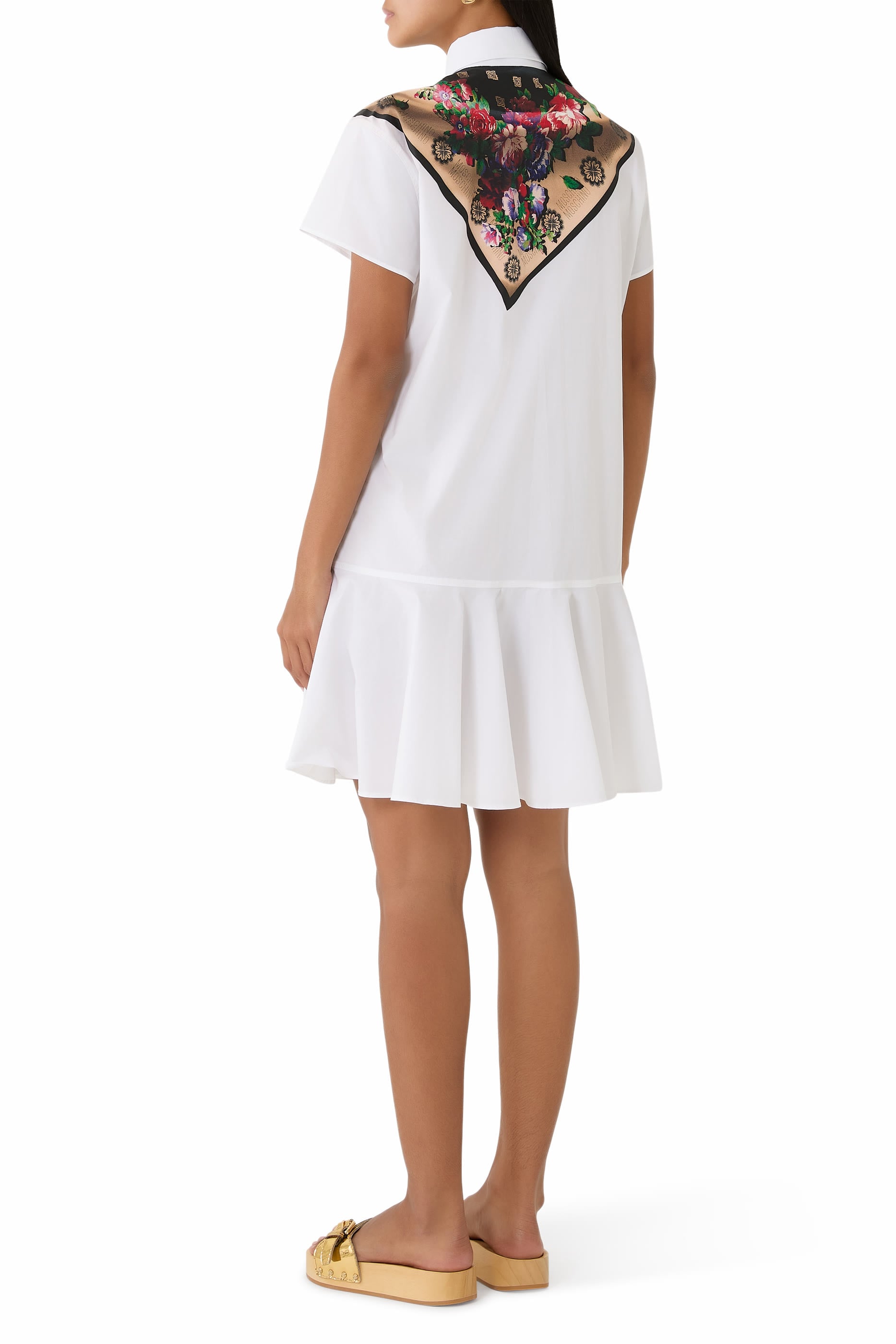 Scarf Shirtdress