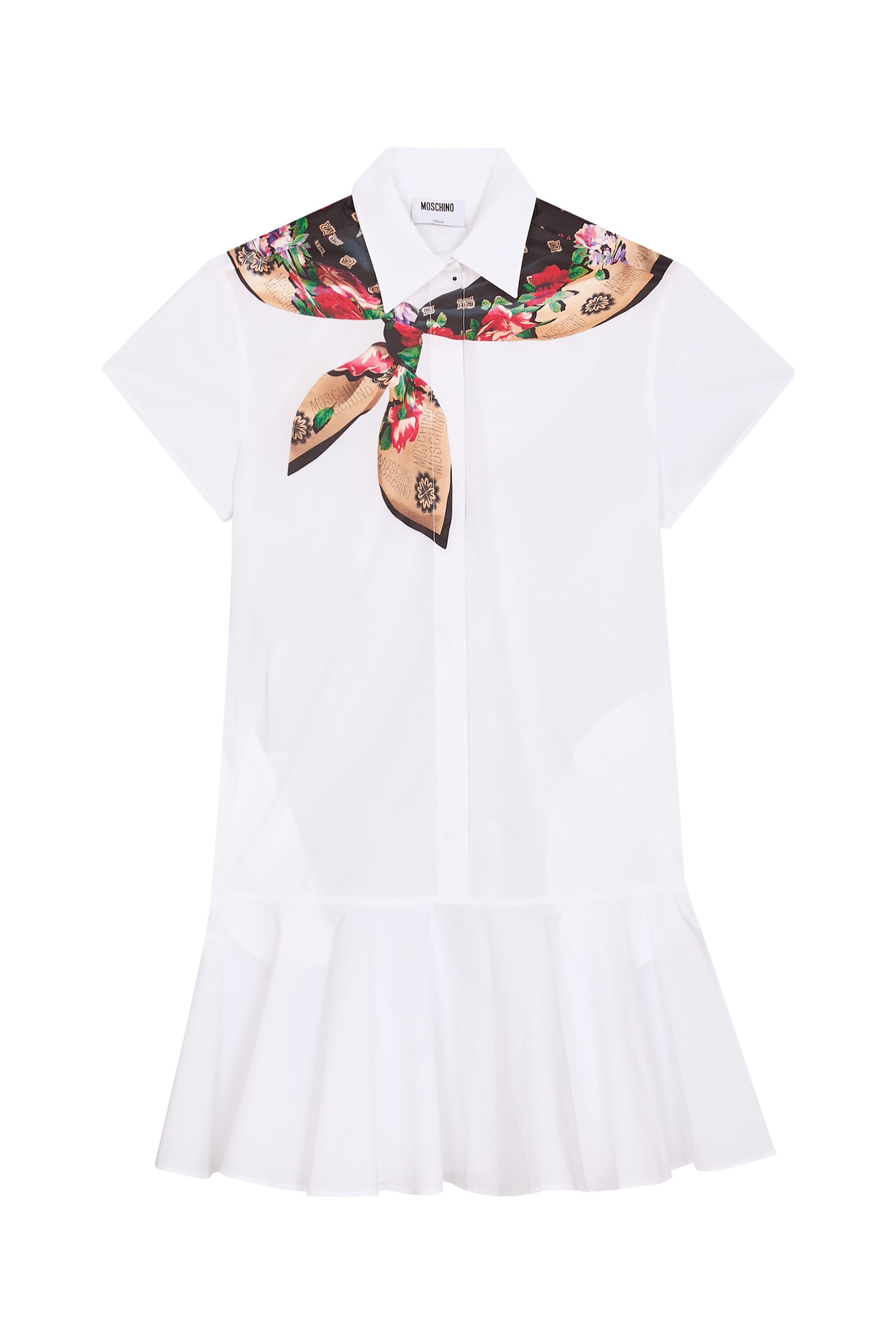 Scarf Shirtdress