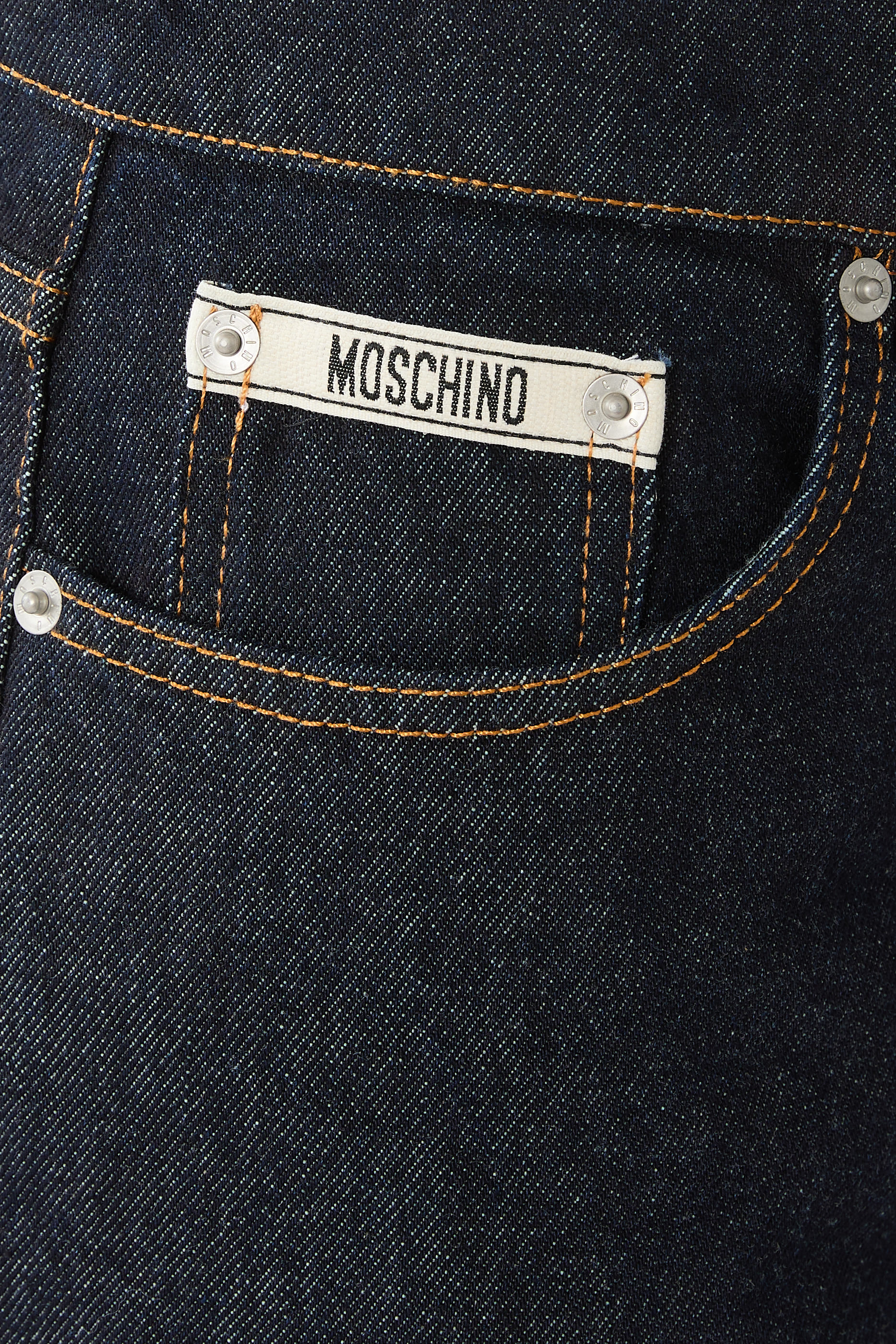 Tape Straight Jeans