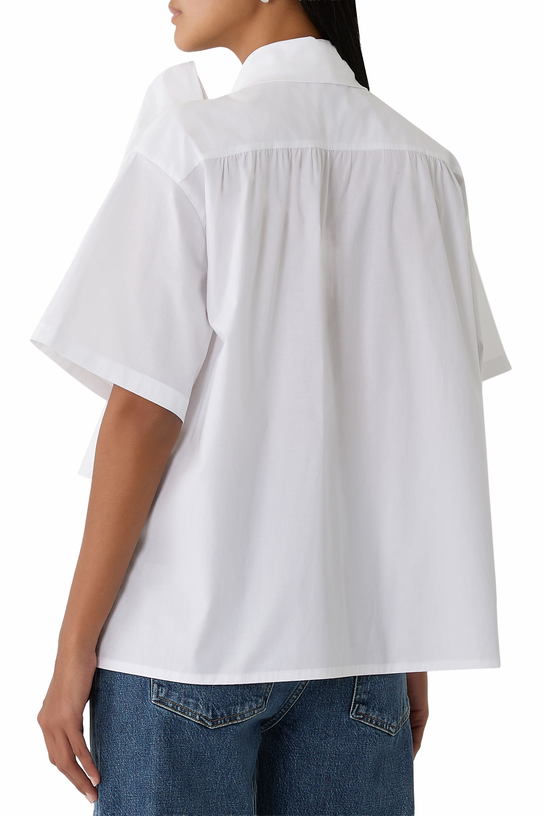 Stretch Cotton Poplin Shirt