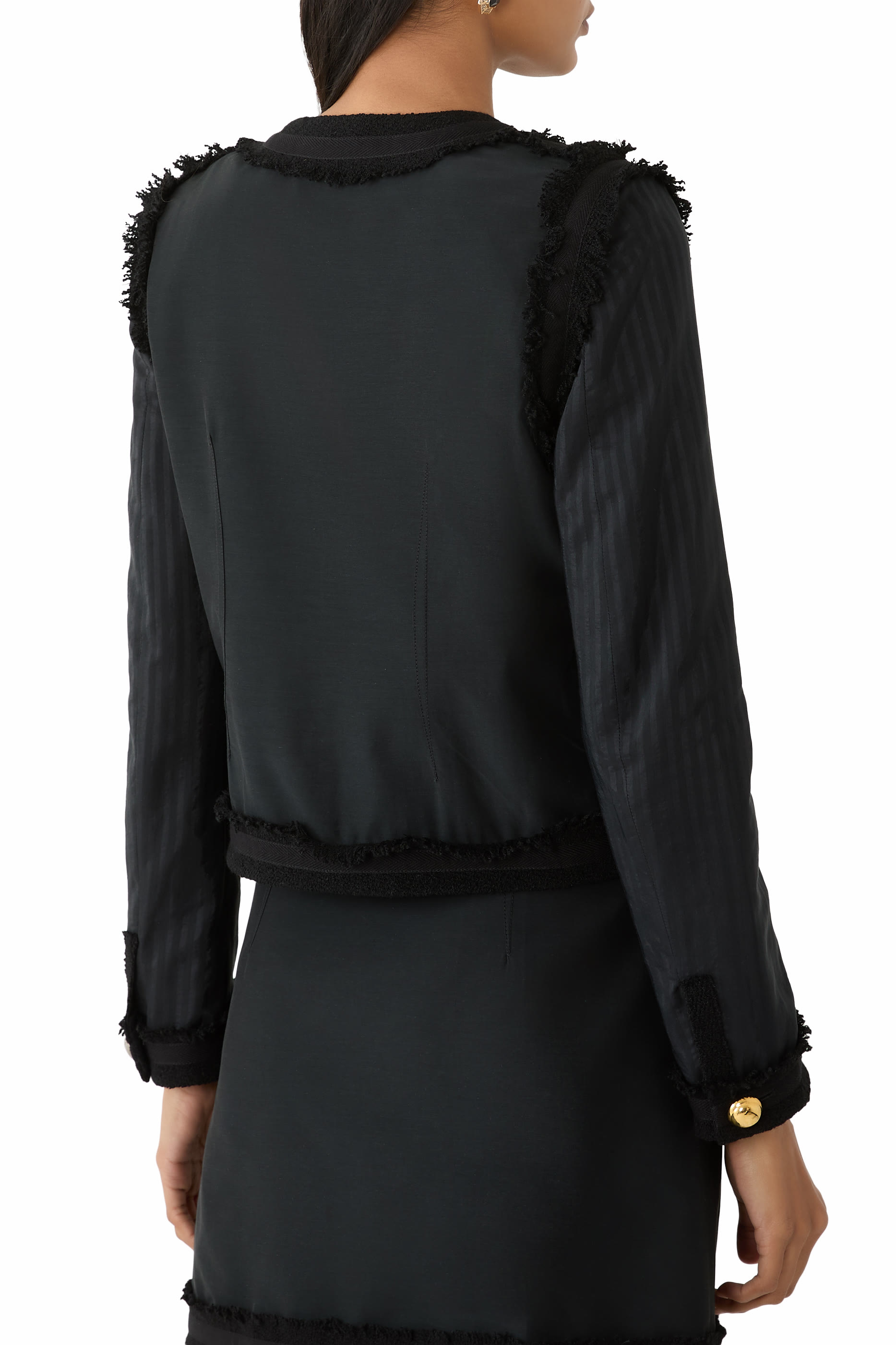 Stretch Bouclé Jacket