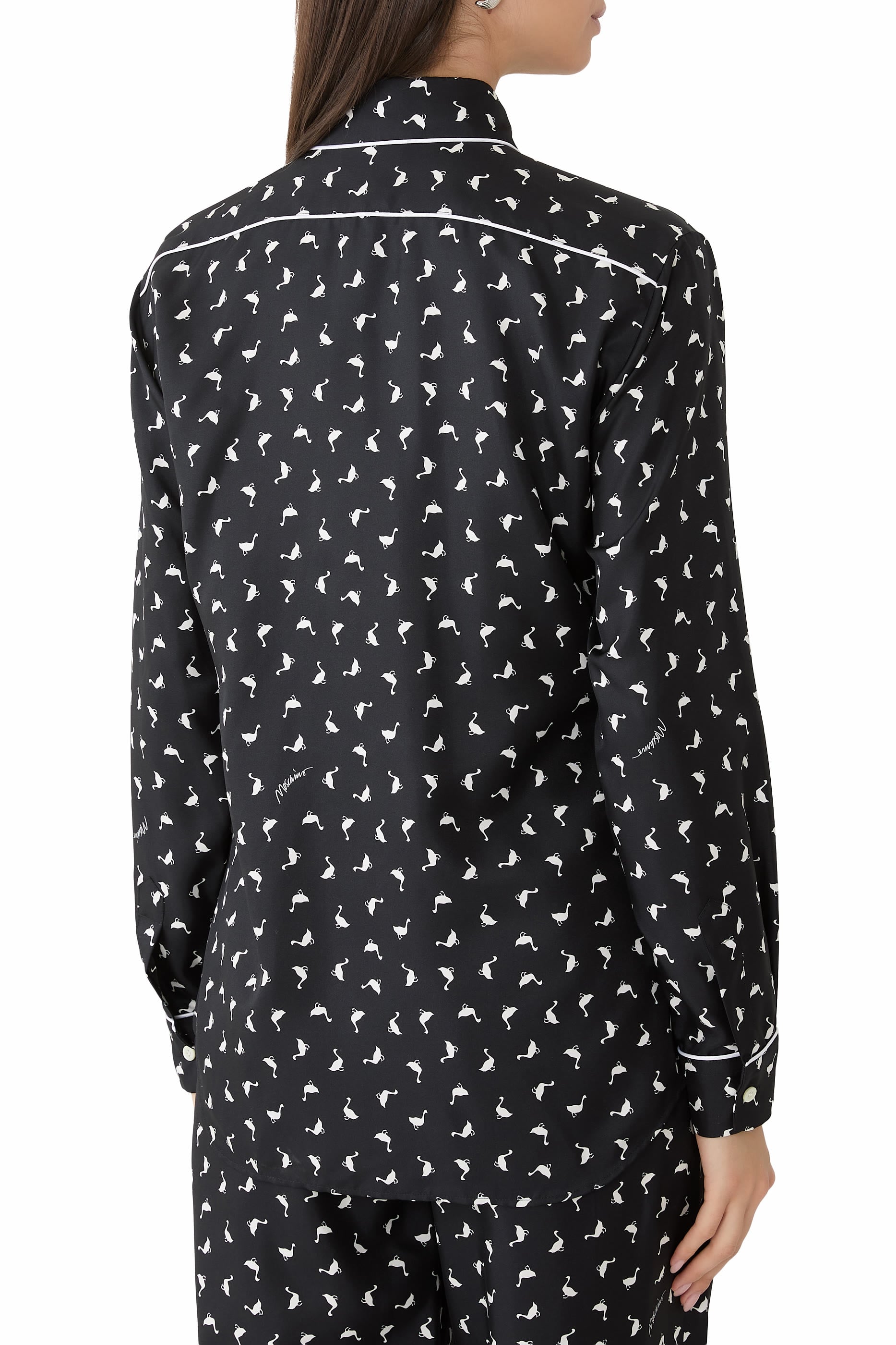 Printed Silk Shirt