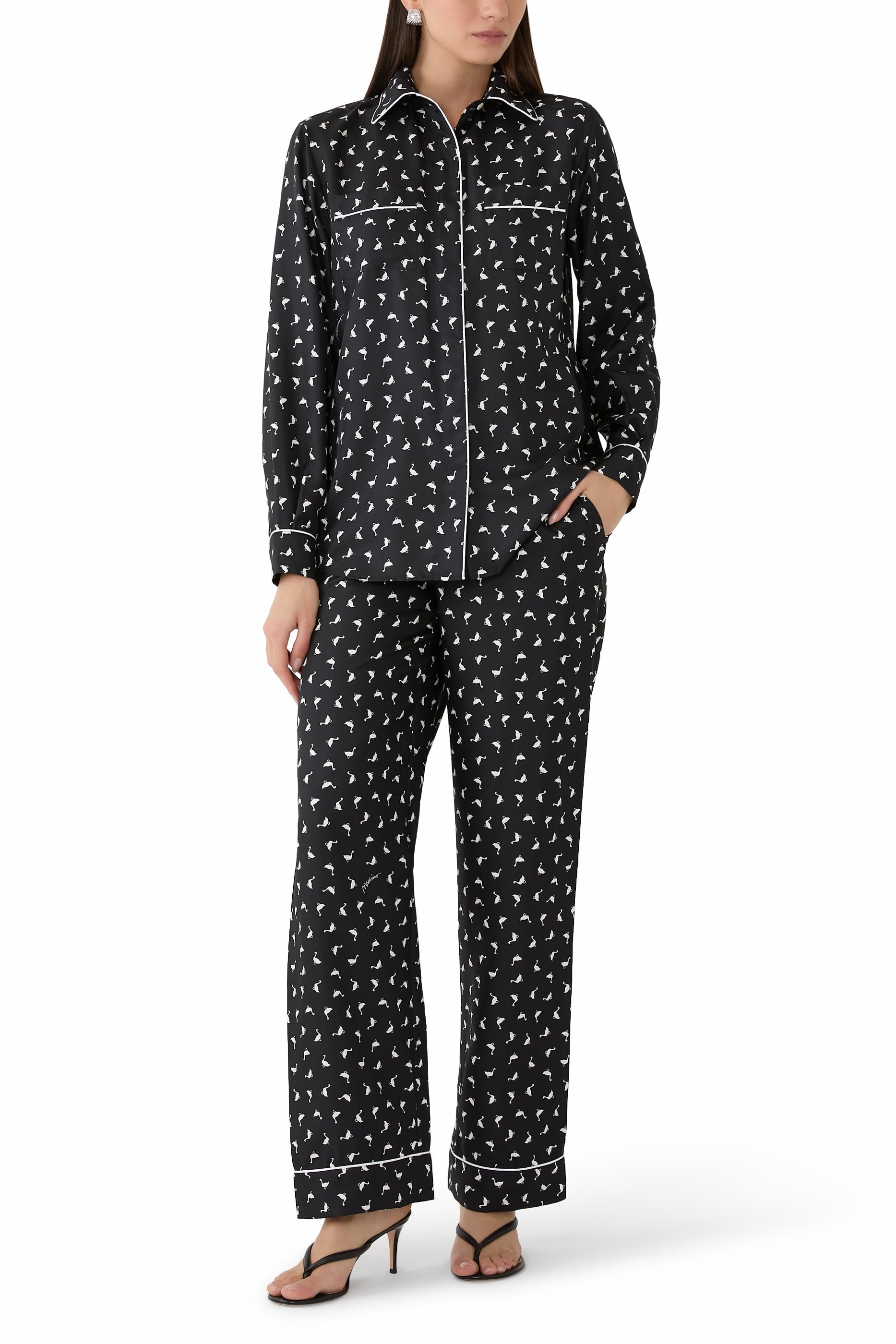 Printed Silk Shirt