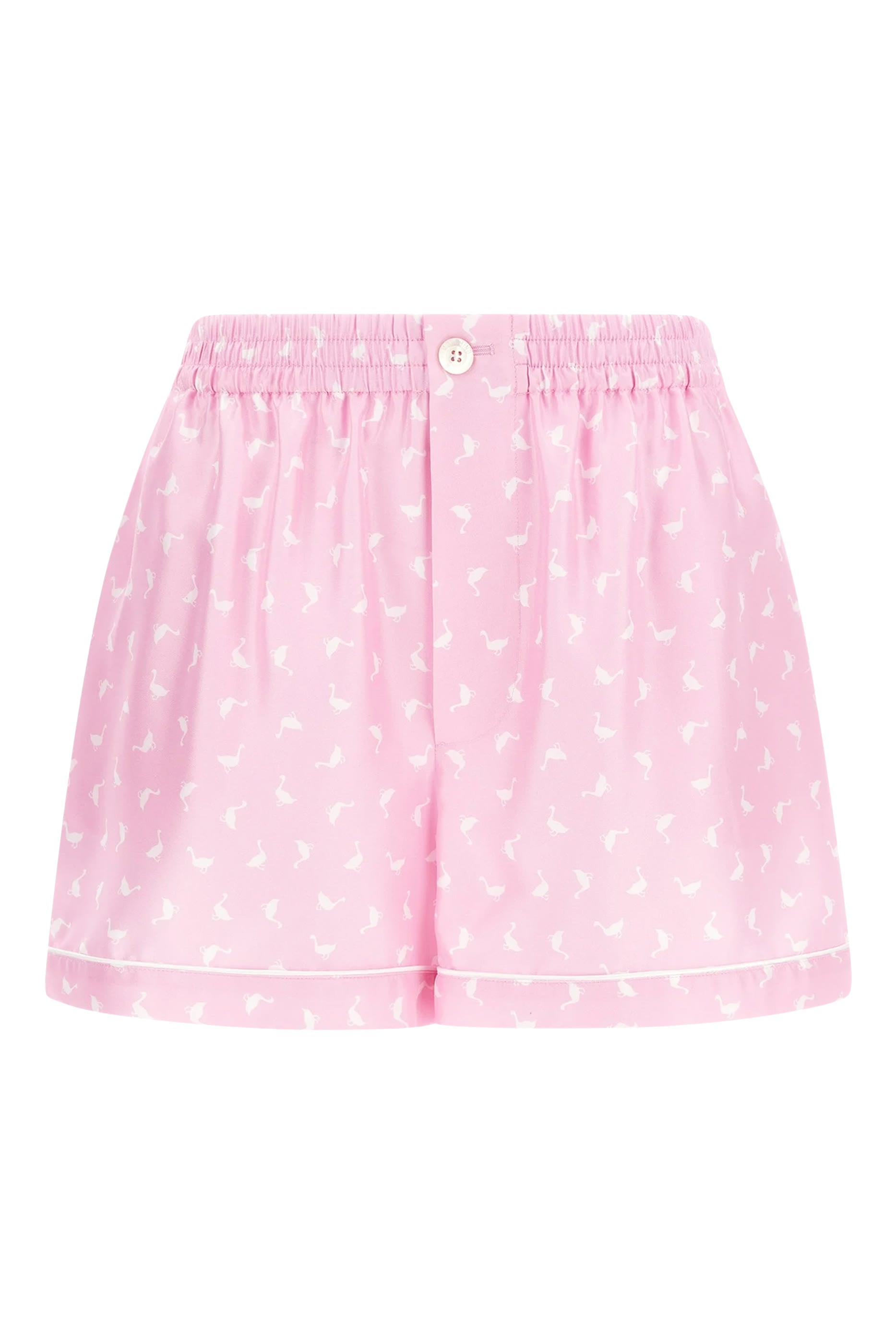 Goose All Over Silk Shorts