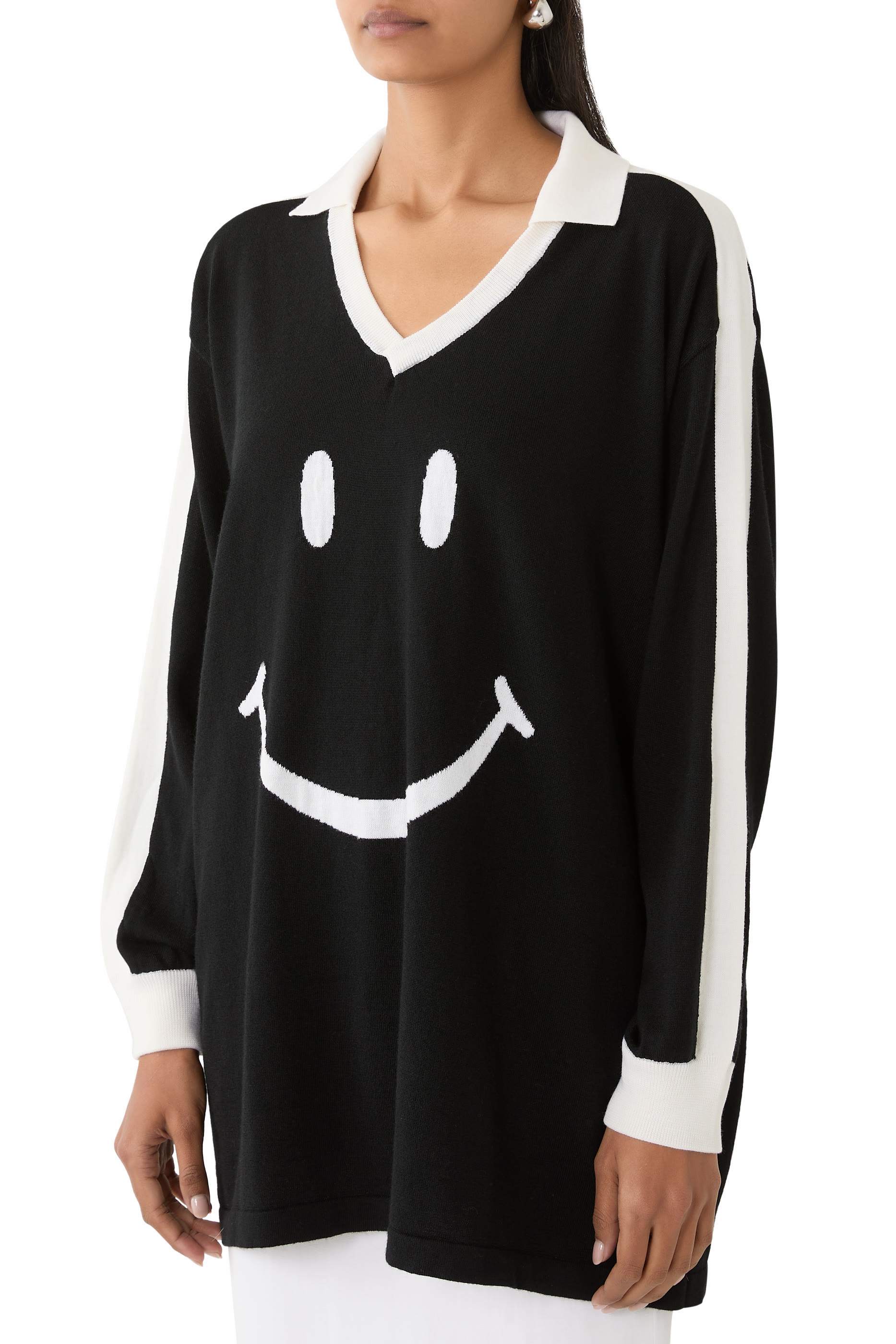 Smiley® Extra-Fine Merino Wool Sweater 