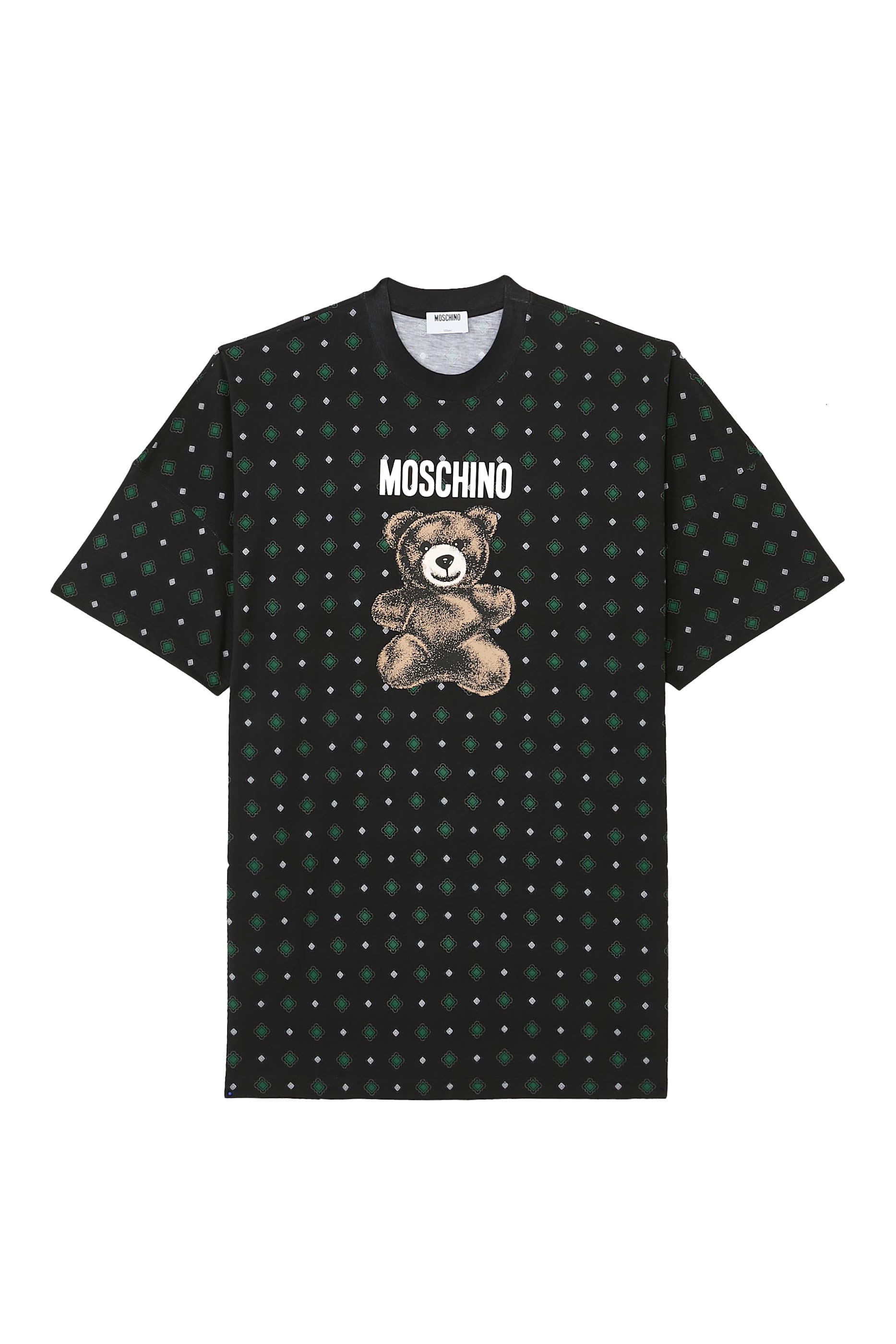 Logo Teddy Printed Dress
