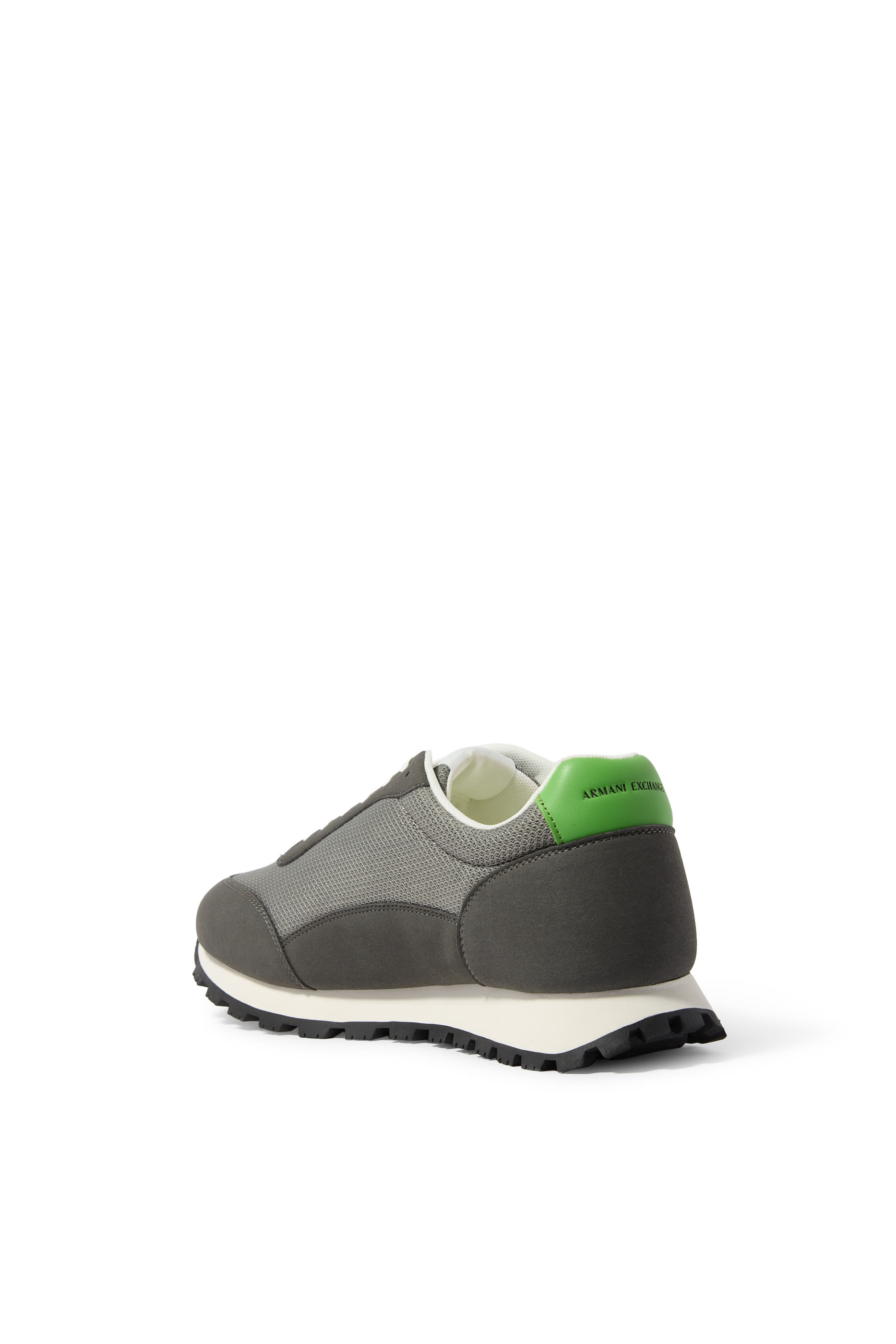 Drop Side AX Logo Low-Top Sneakers