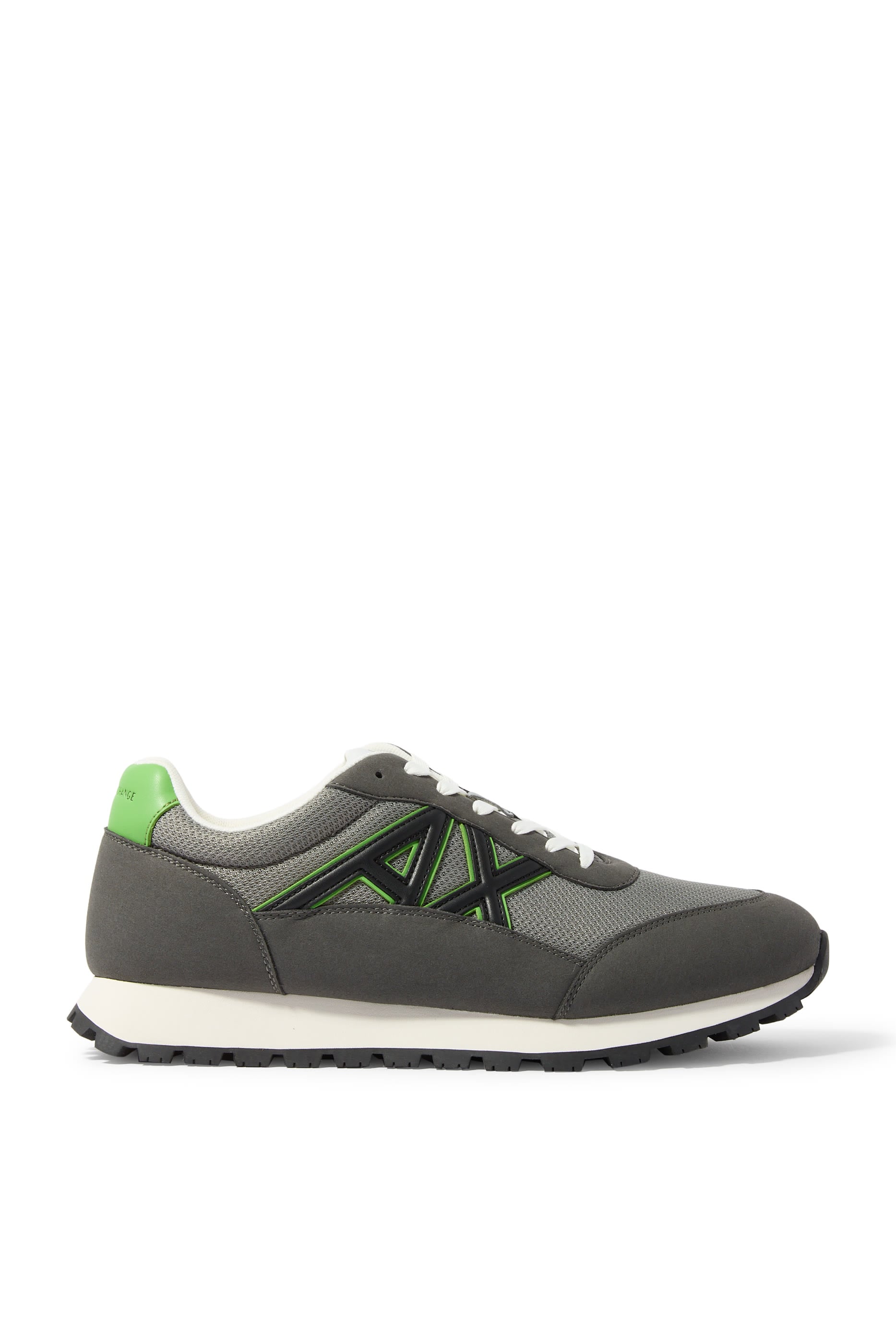 Drop Side AX Logo Low-Top Sneakers