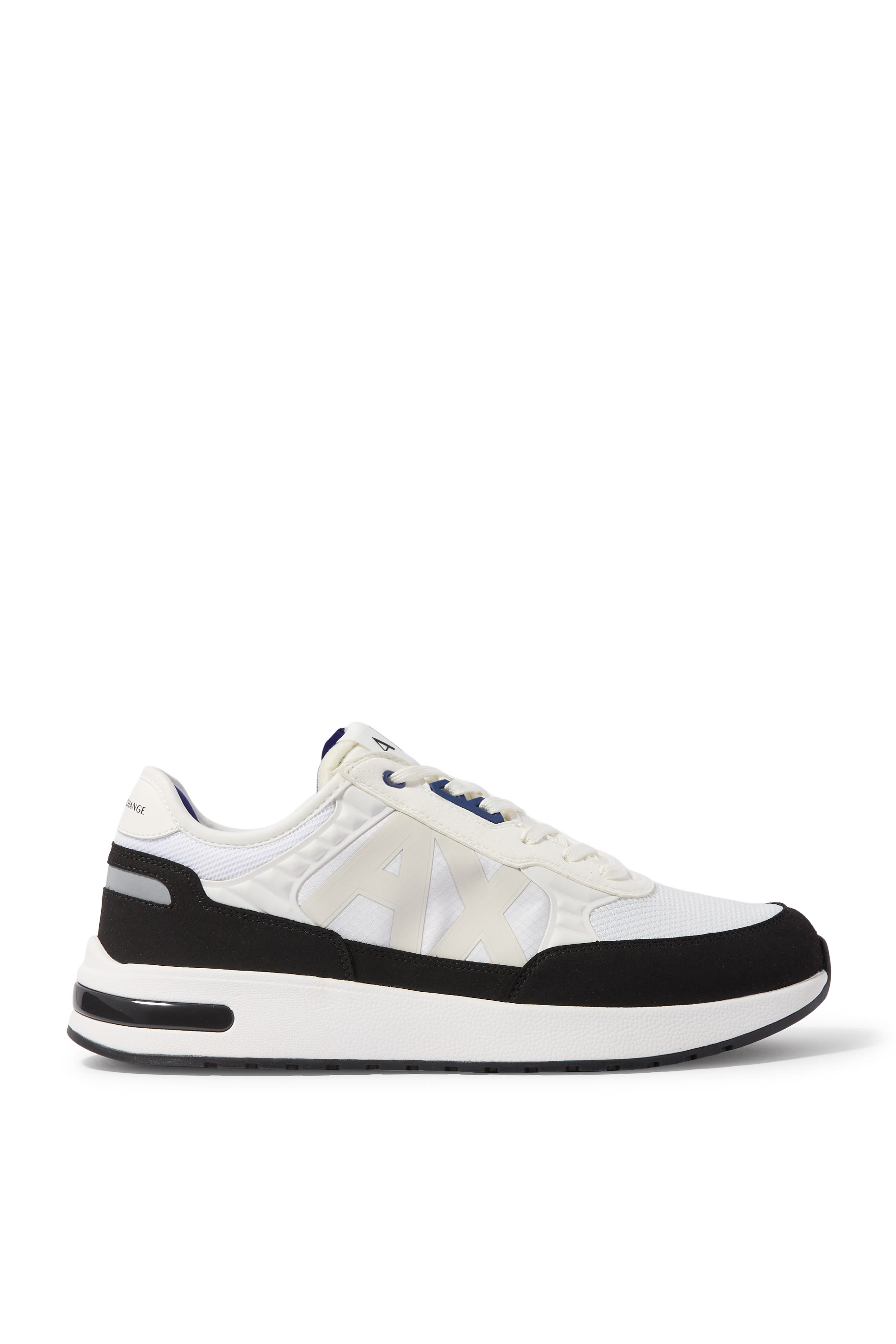  Lace Up 3D AX Logo Sneakers