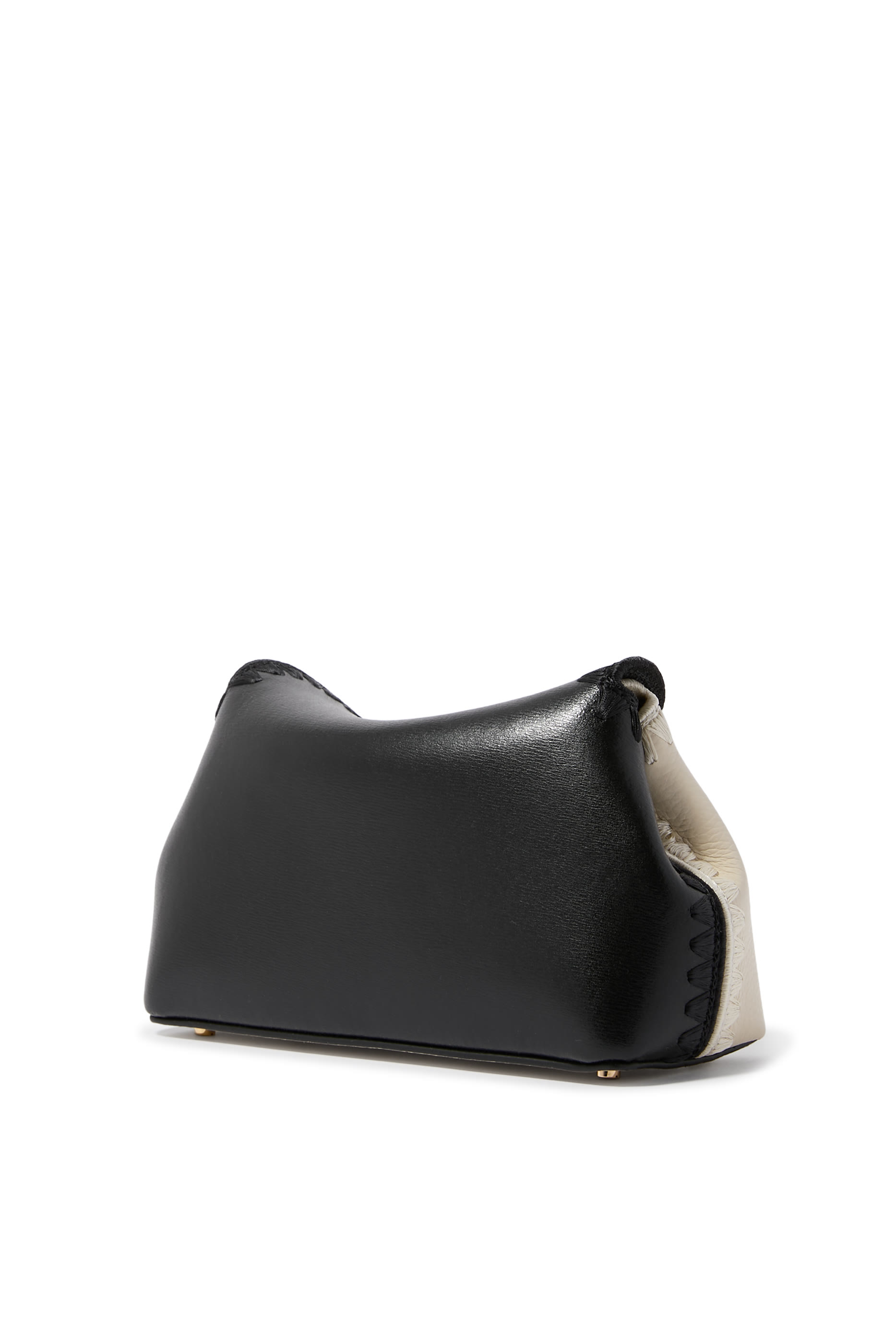  Mini T-Lock Leather Clutch