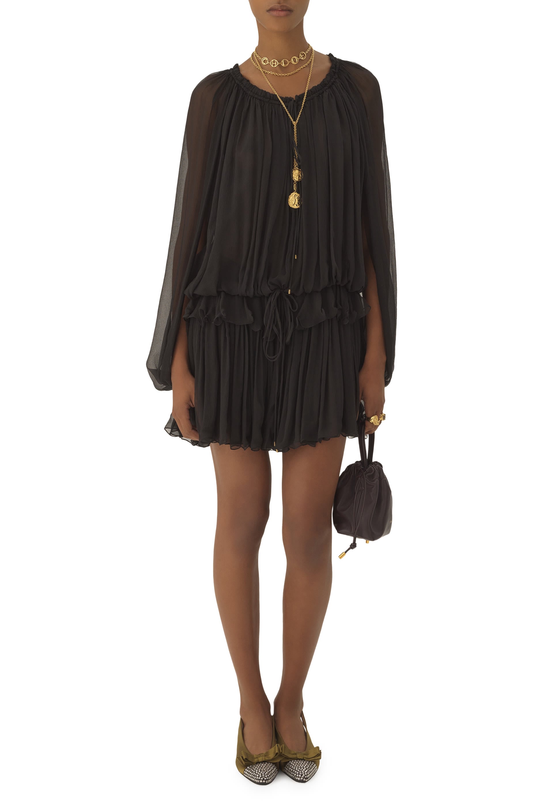 Mini Cape Dress