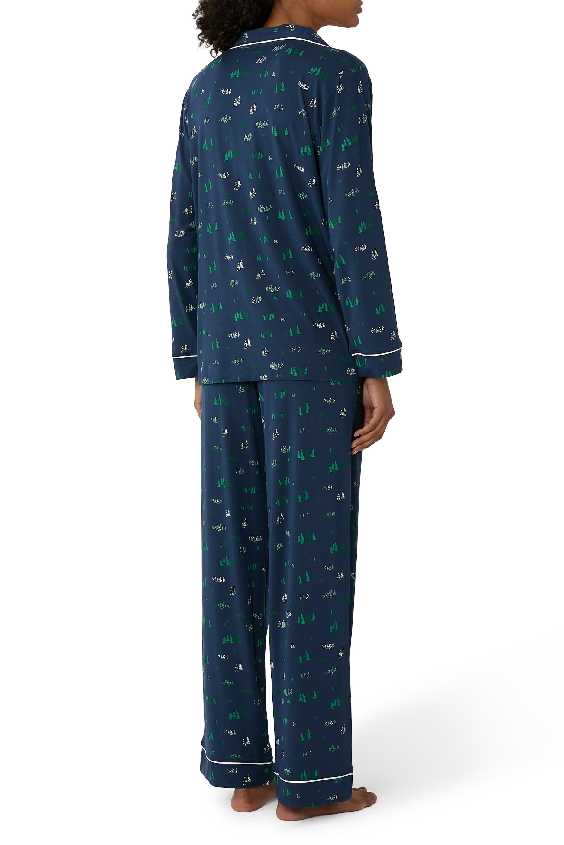 Gisele Printed TENCEL™ Modal Long Pajama Set