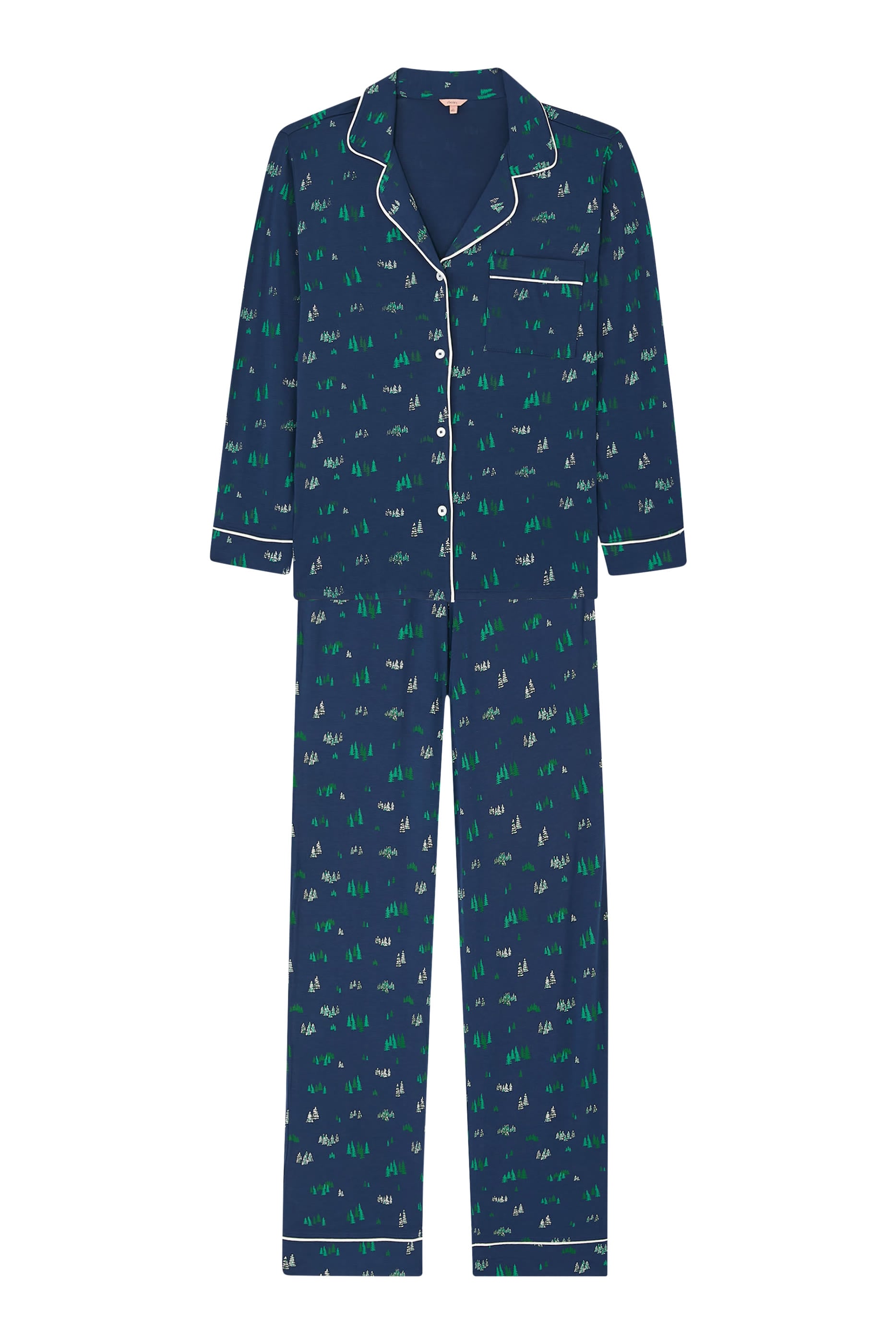 Gisele Printed TENCEL™ Modal Long Pajama Set