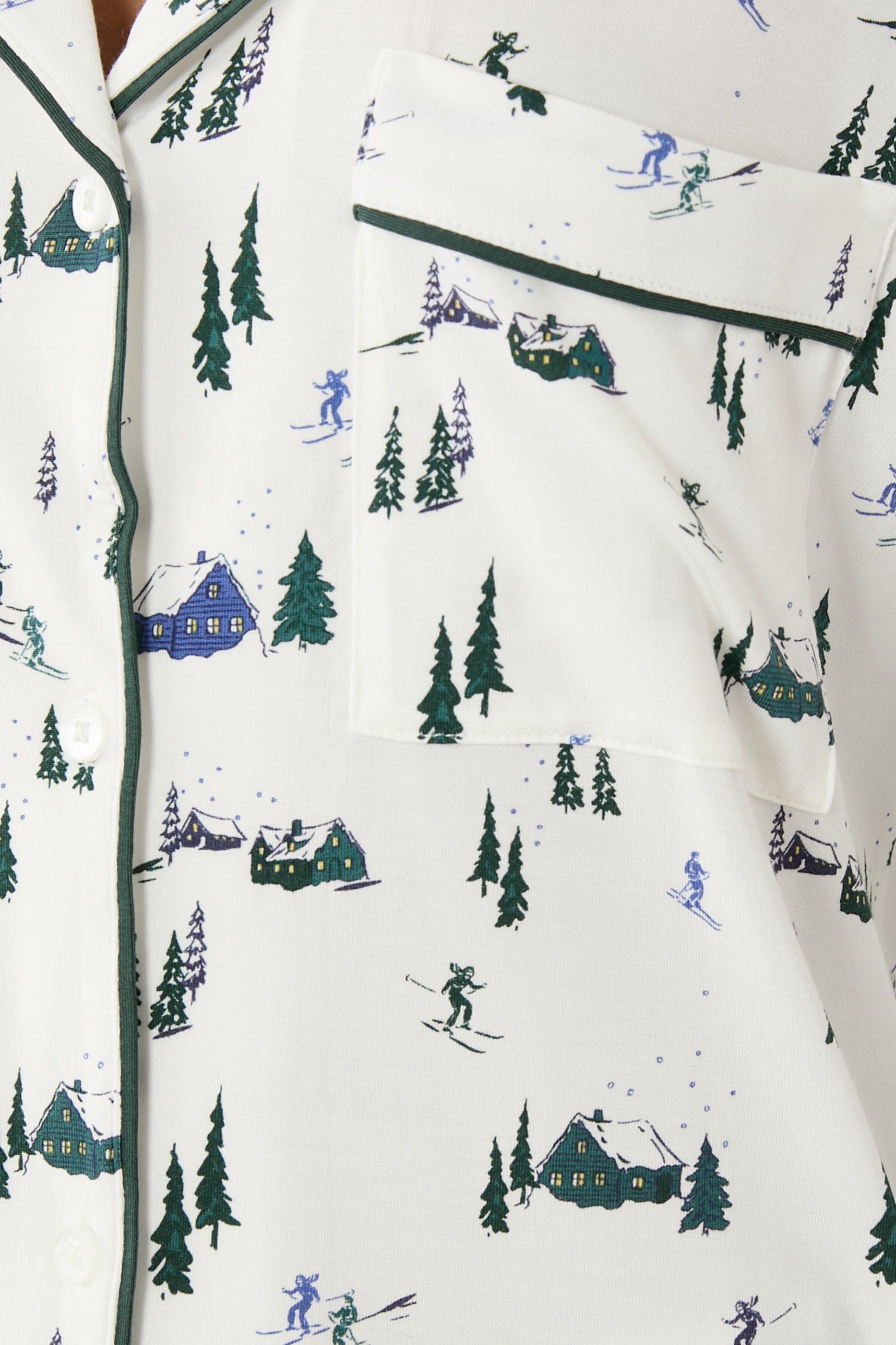 Gisele Printed TENCEL™ Modal Long Pajama Set