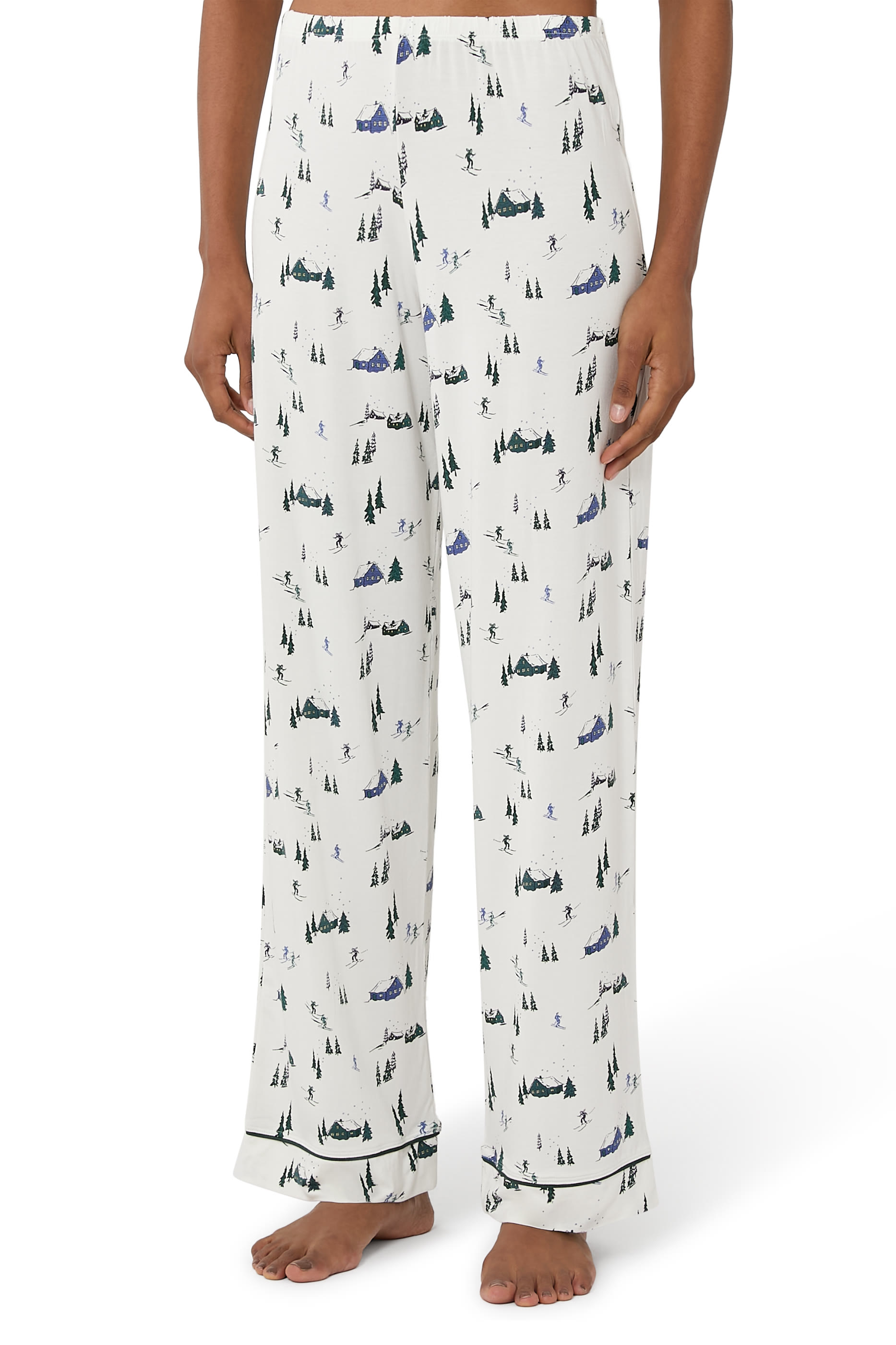 Gisele Printed TENCEL™ Modal Long Pajama Set