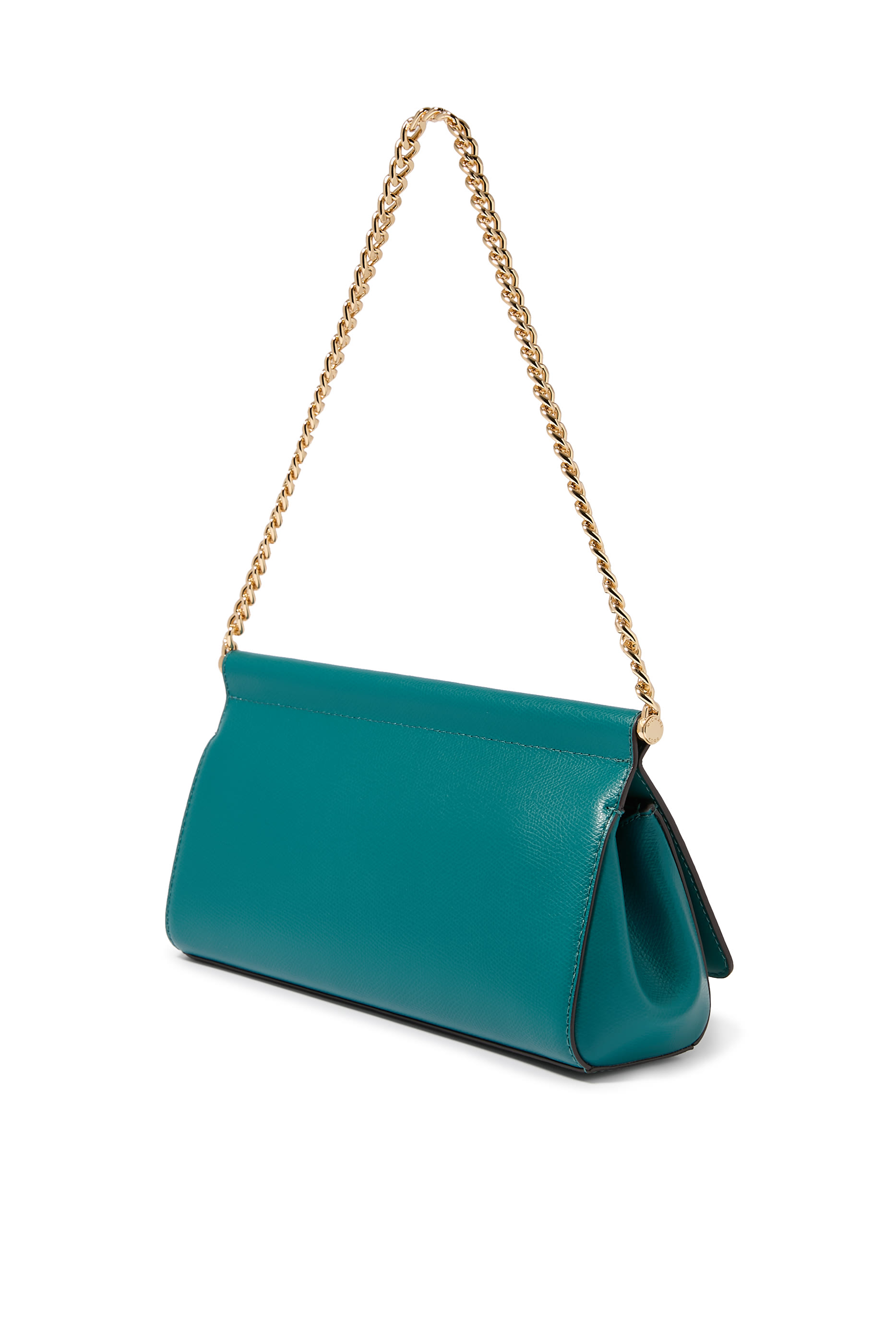 Carmine Medium Pebbled Leather Pochette