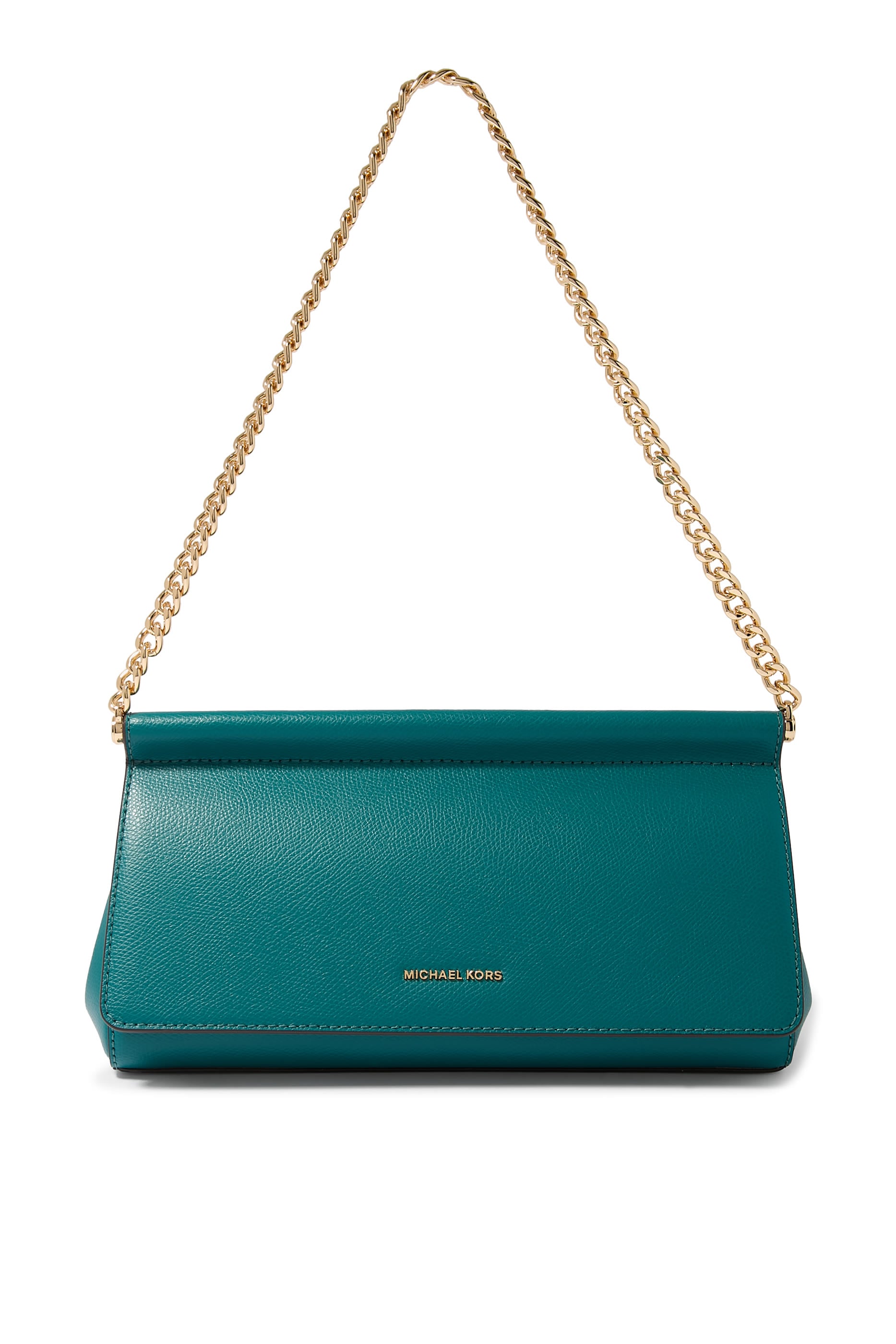 Carmine Medium Pebbled Leather Pochette