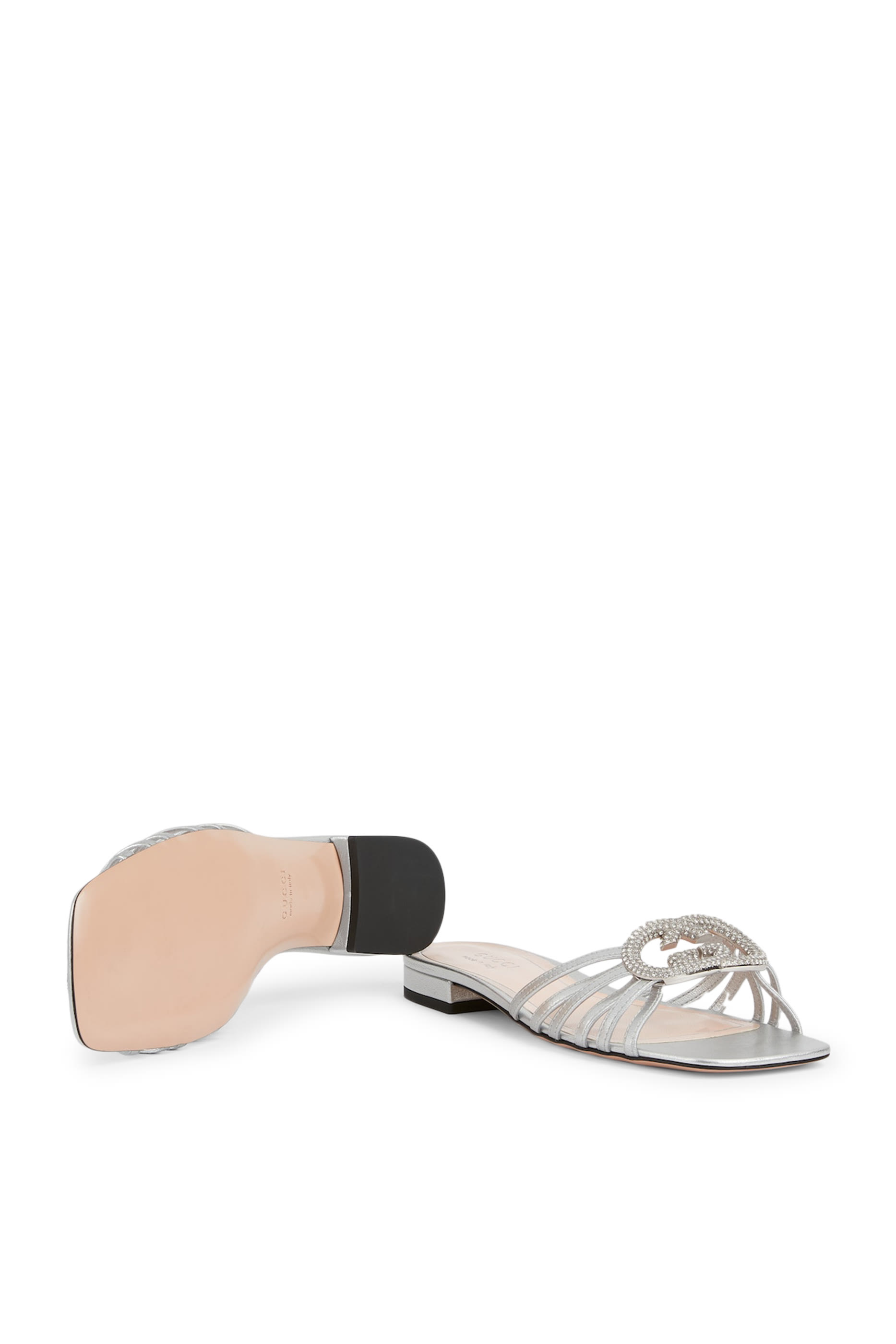  Crystal Interlocking G Slides 